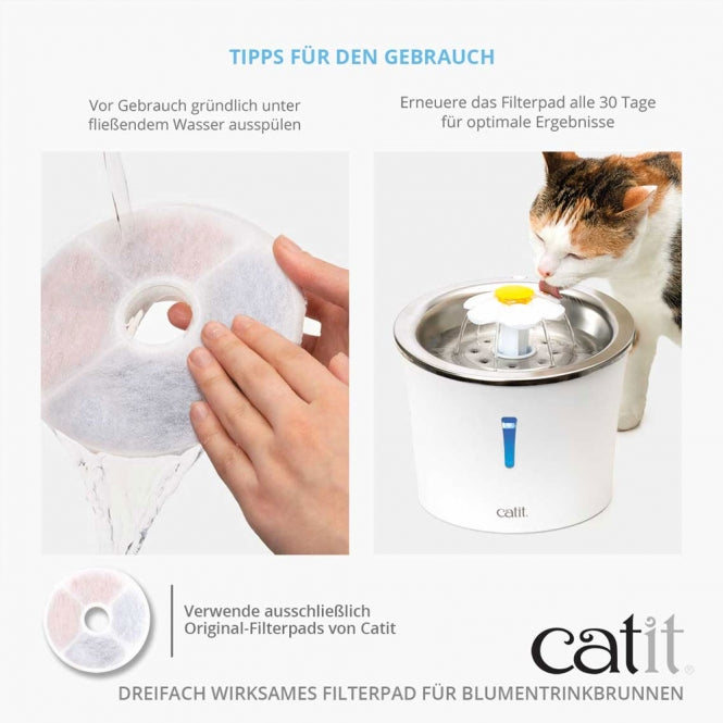 Catit Triple Action Filter rahmenlos - 2 Stück