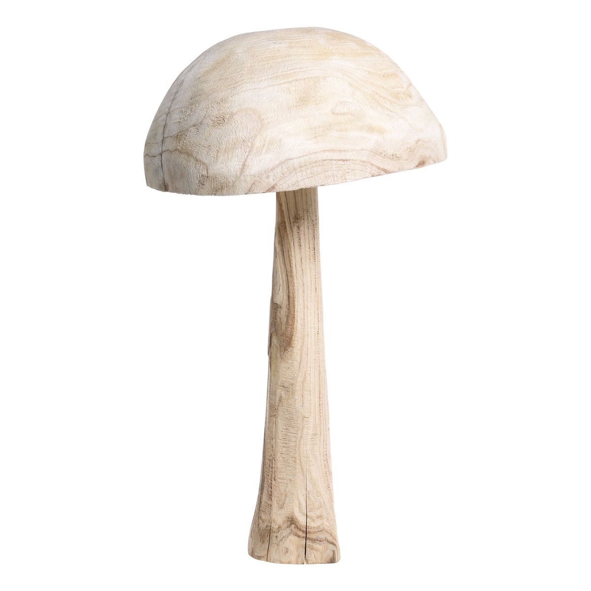 Deko Pilz aus Kaiserinbaum, 60,5 cm hoch, natur