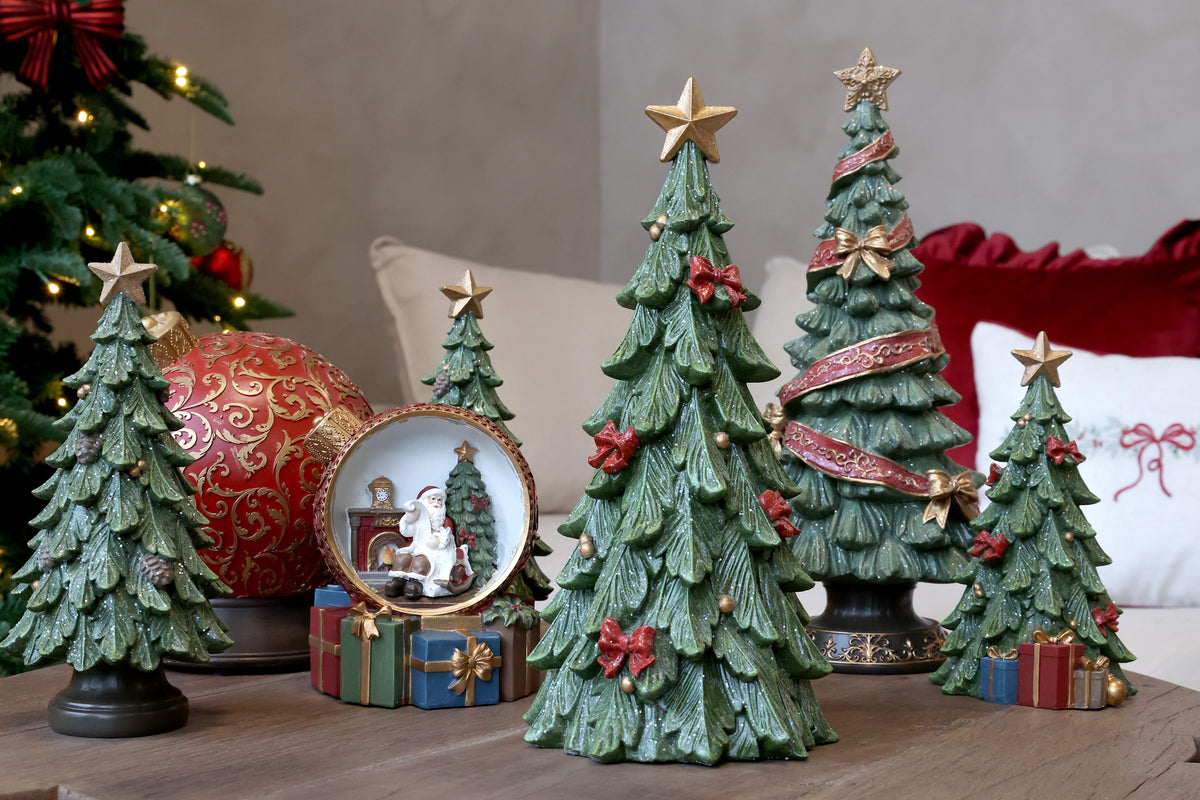 Weihnachtskugel Noël mit Beleuchtung, 16 cm hoch, cherry