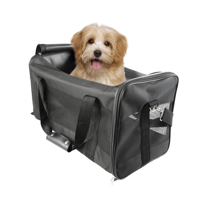 Duvoplus Reisetasche Nylon - schwarz