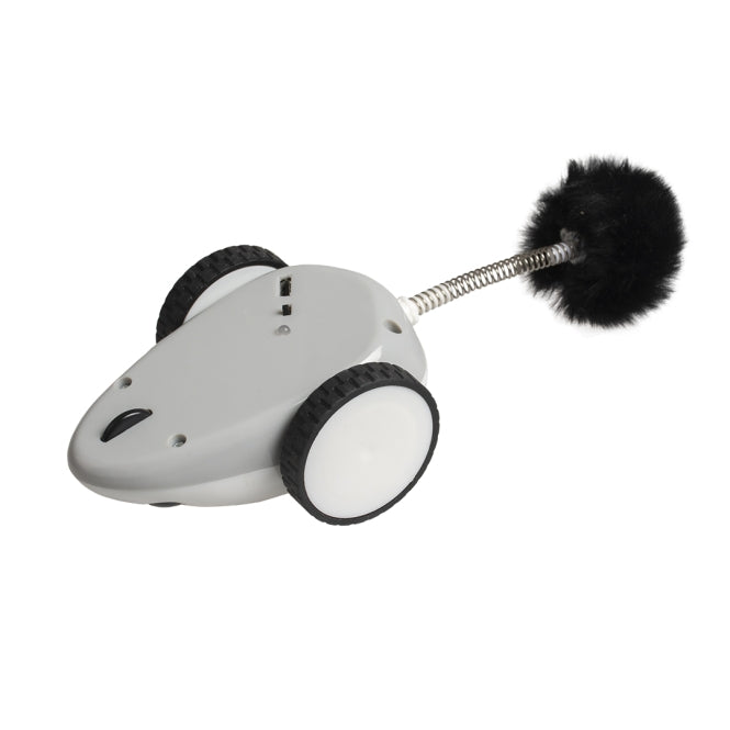 Duvoplus Cat Toy Race 'n chase Maus - weiß