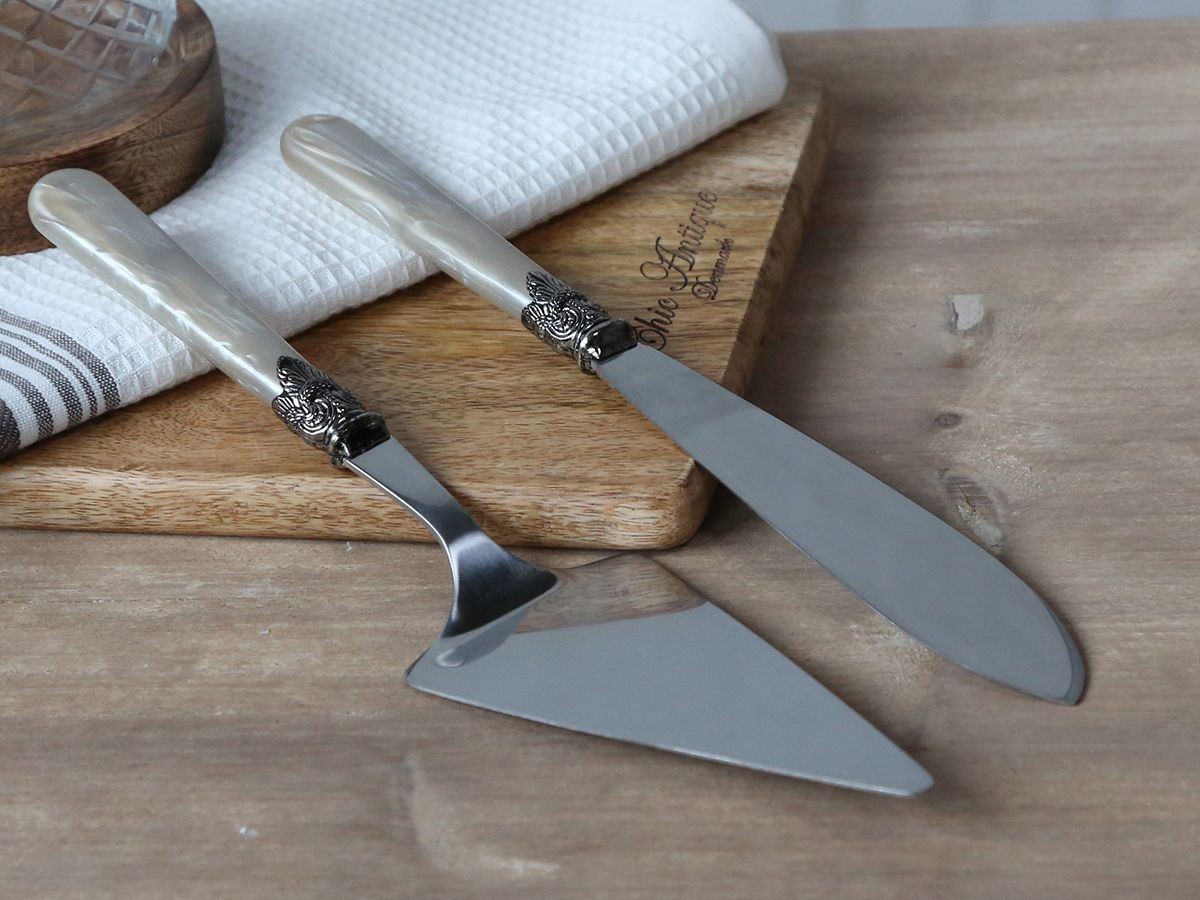 Besteck-Set Linas Tortenheber und Kuchenmesser, 2-teilig