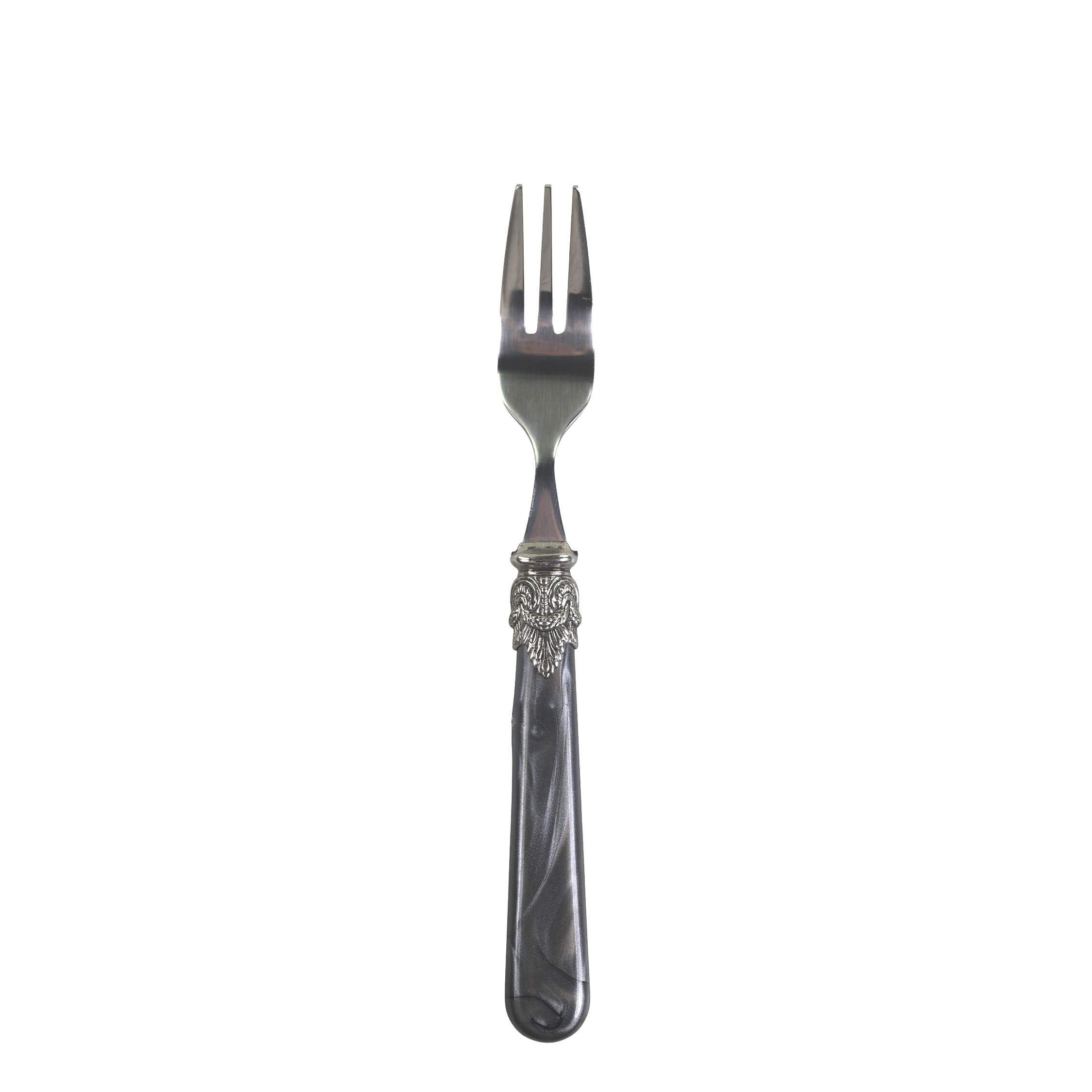 Linas Kuchengabel aus Stahl und Acryl – Besteck, 17 cm