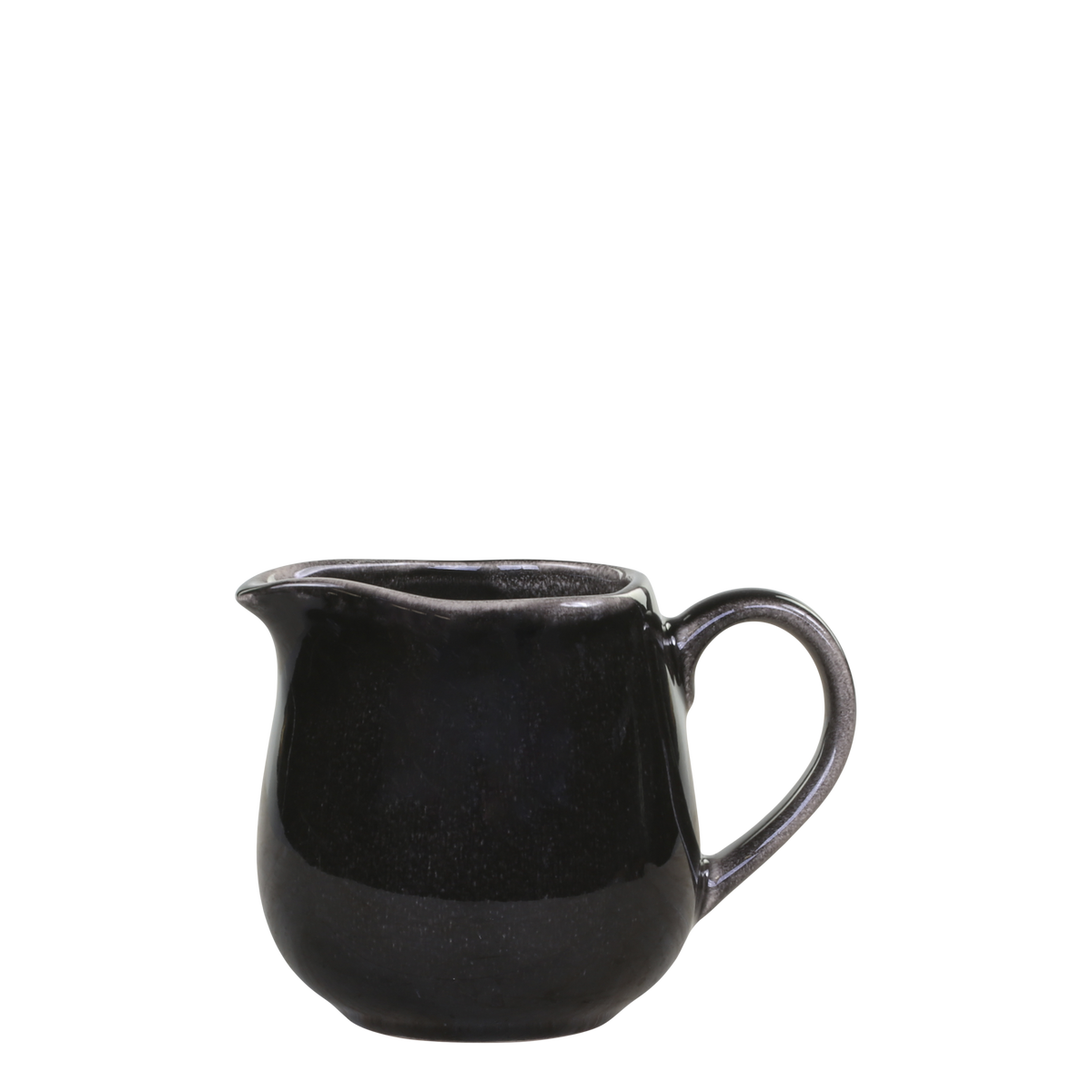 Calais Kanne aus Steingut, schwarz, 320 cl