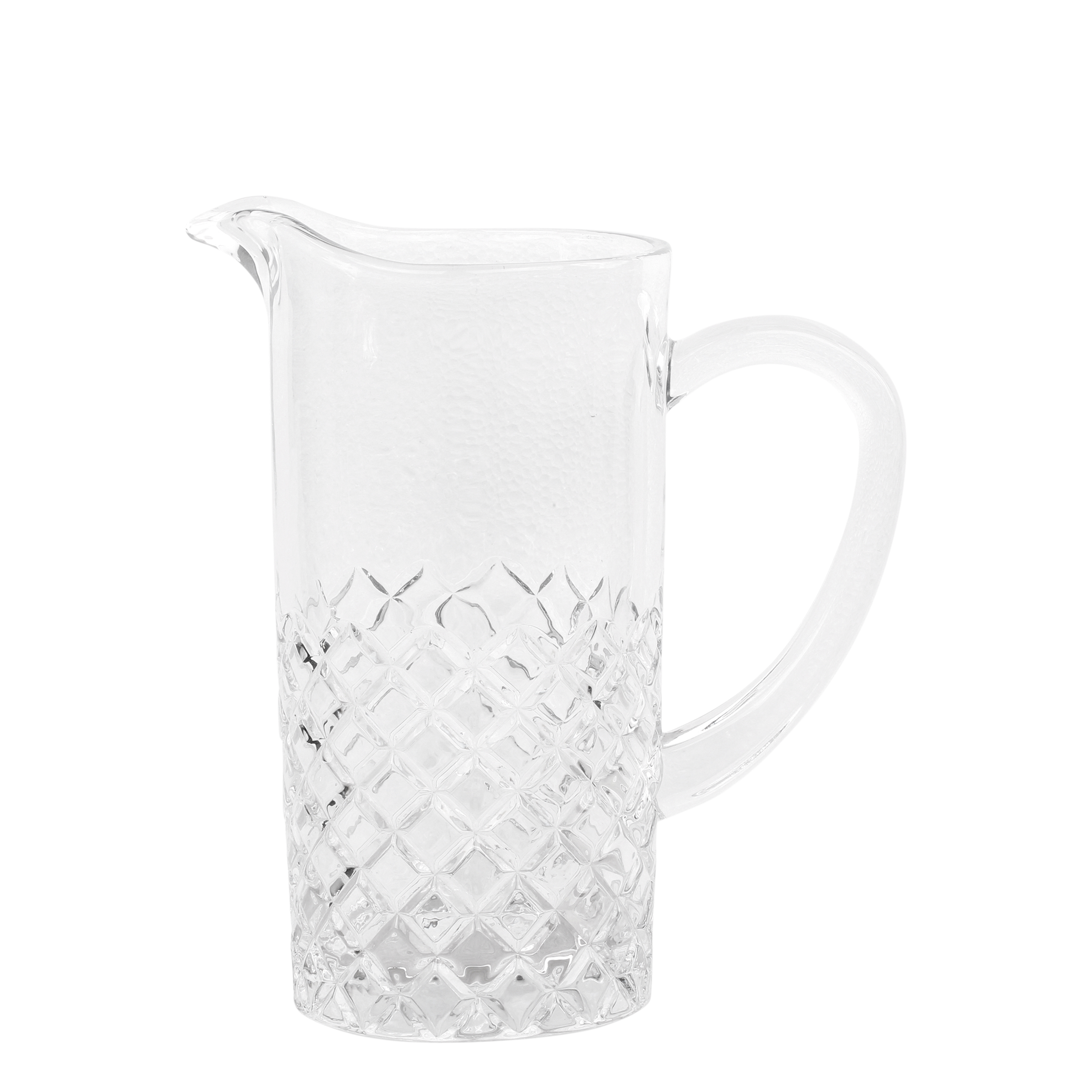 Lorient Kanne mit Diamantenschliff, 1150 ml, klar