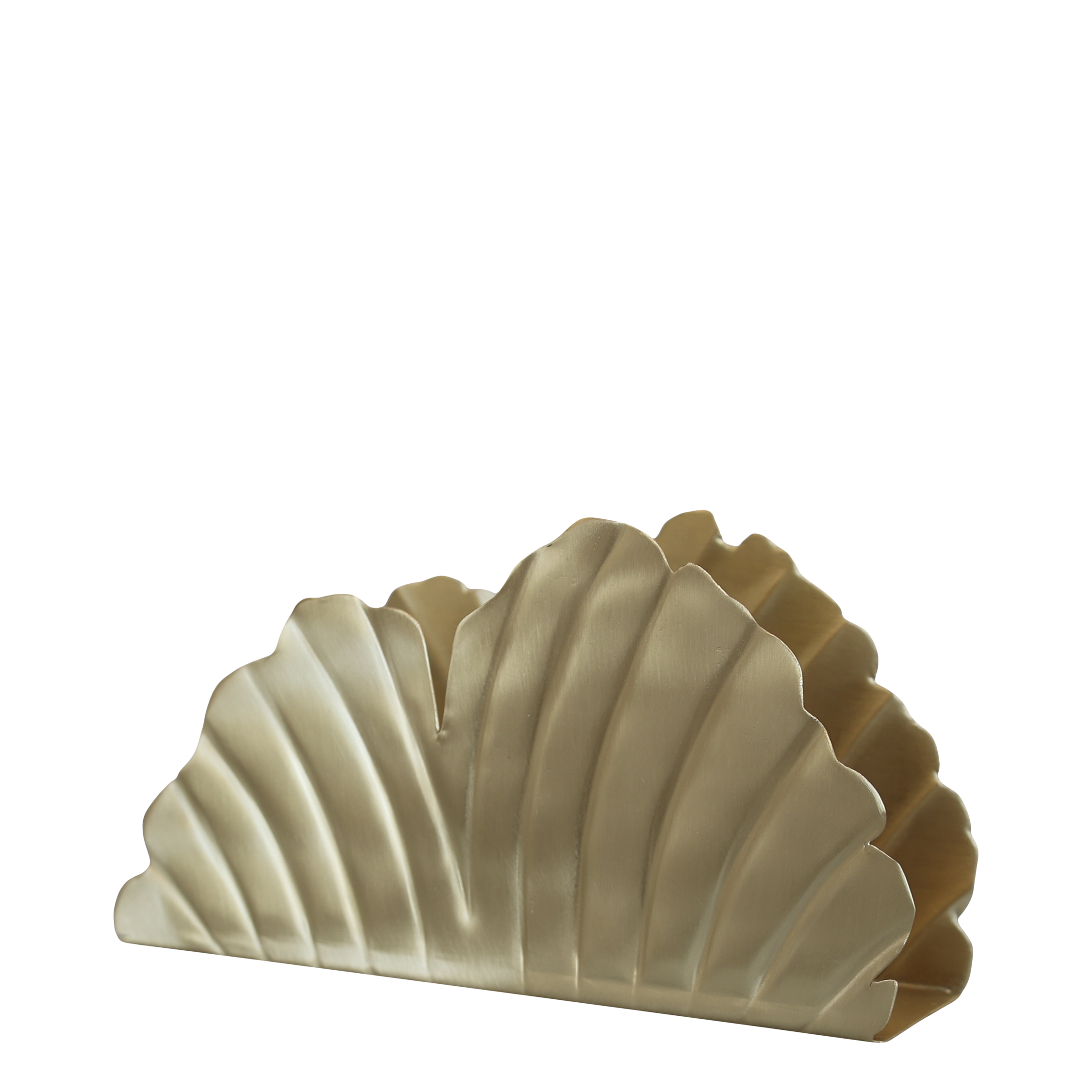 Napkin Holder H9/L17/W4.5 cm brass