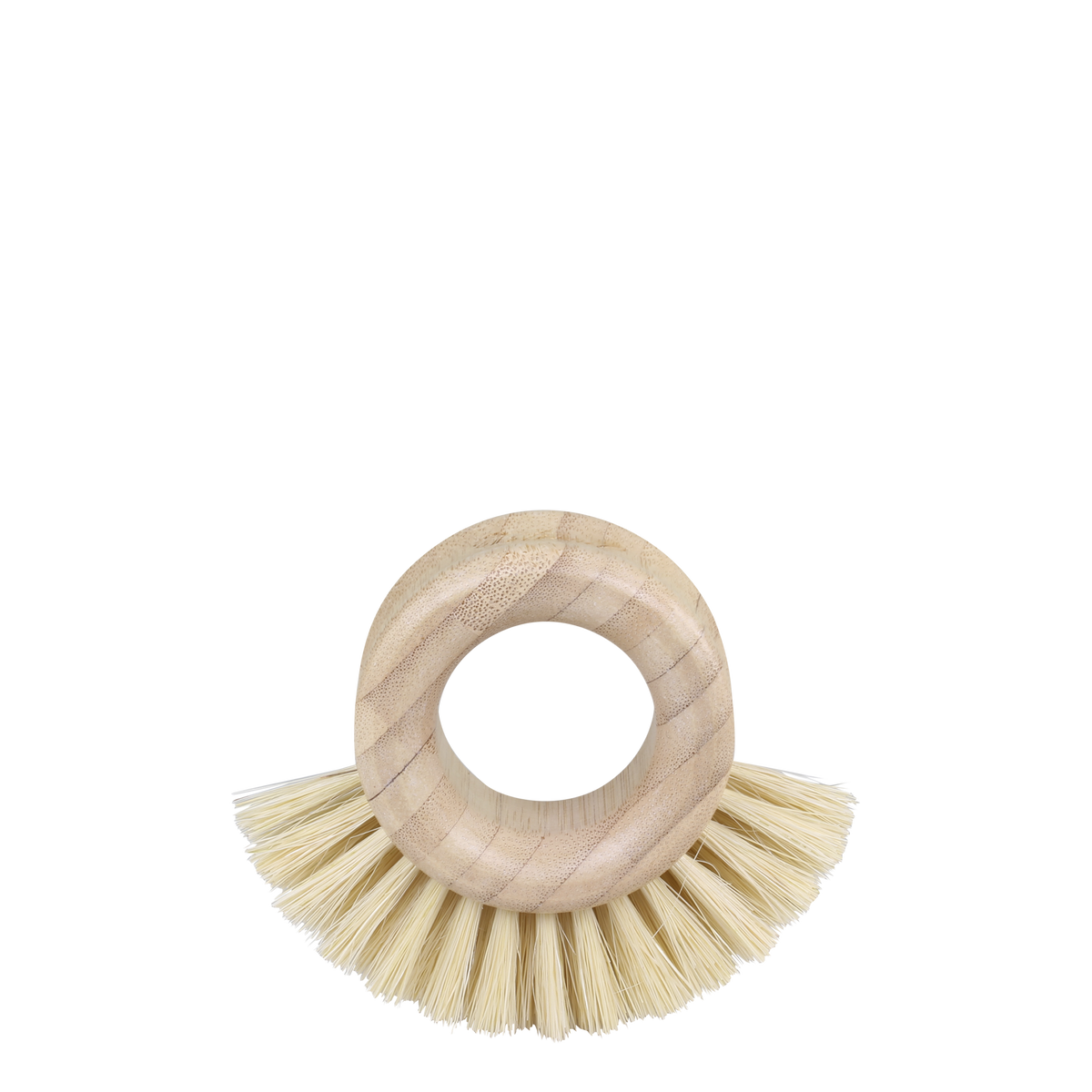 Gemüsebürste Éternel aus Bambus und Sisal, 10 cm hoch