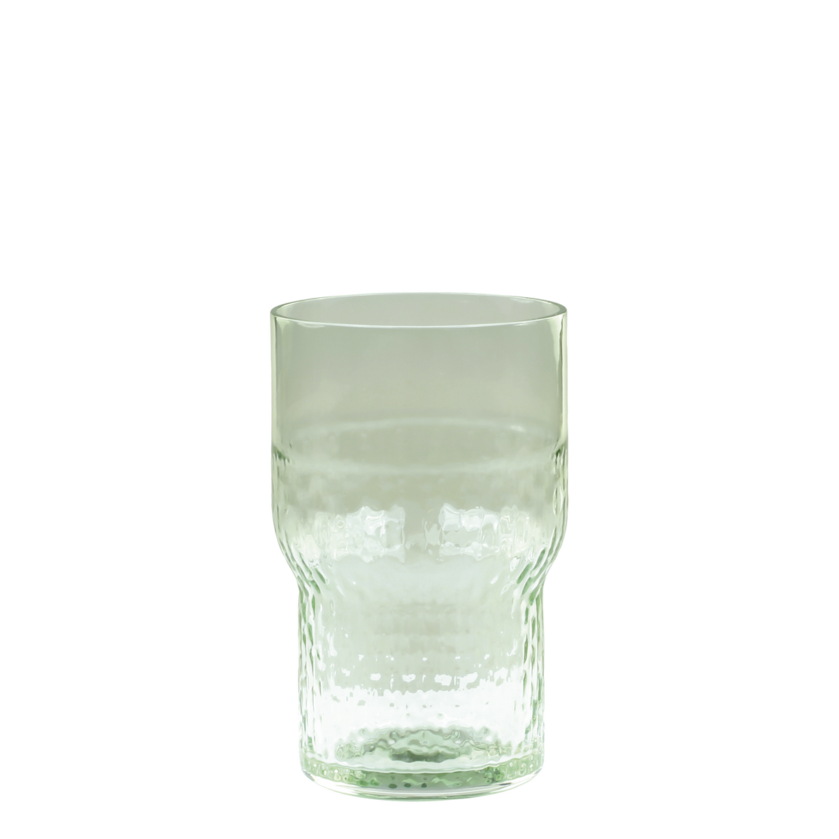 Windlicht aus Glas Clamart antique verte 13 cm hoch