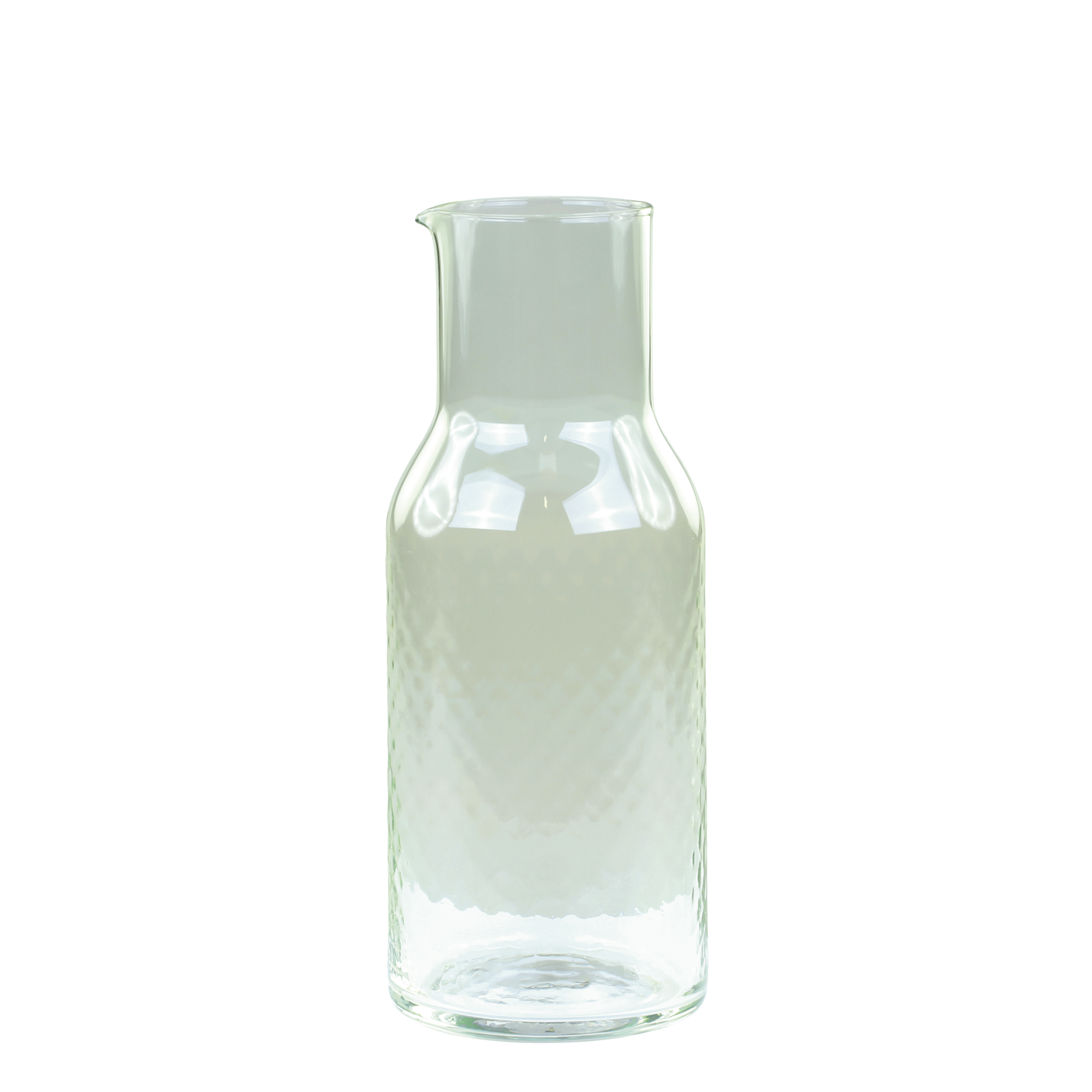 Glas Kanne Clamart 1500 ml, 24 cm hoch, antique verte