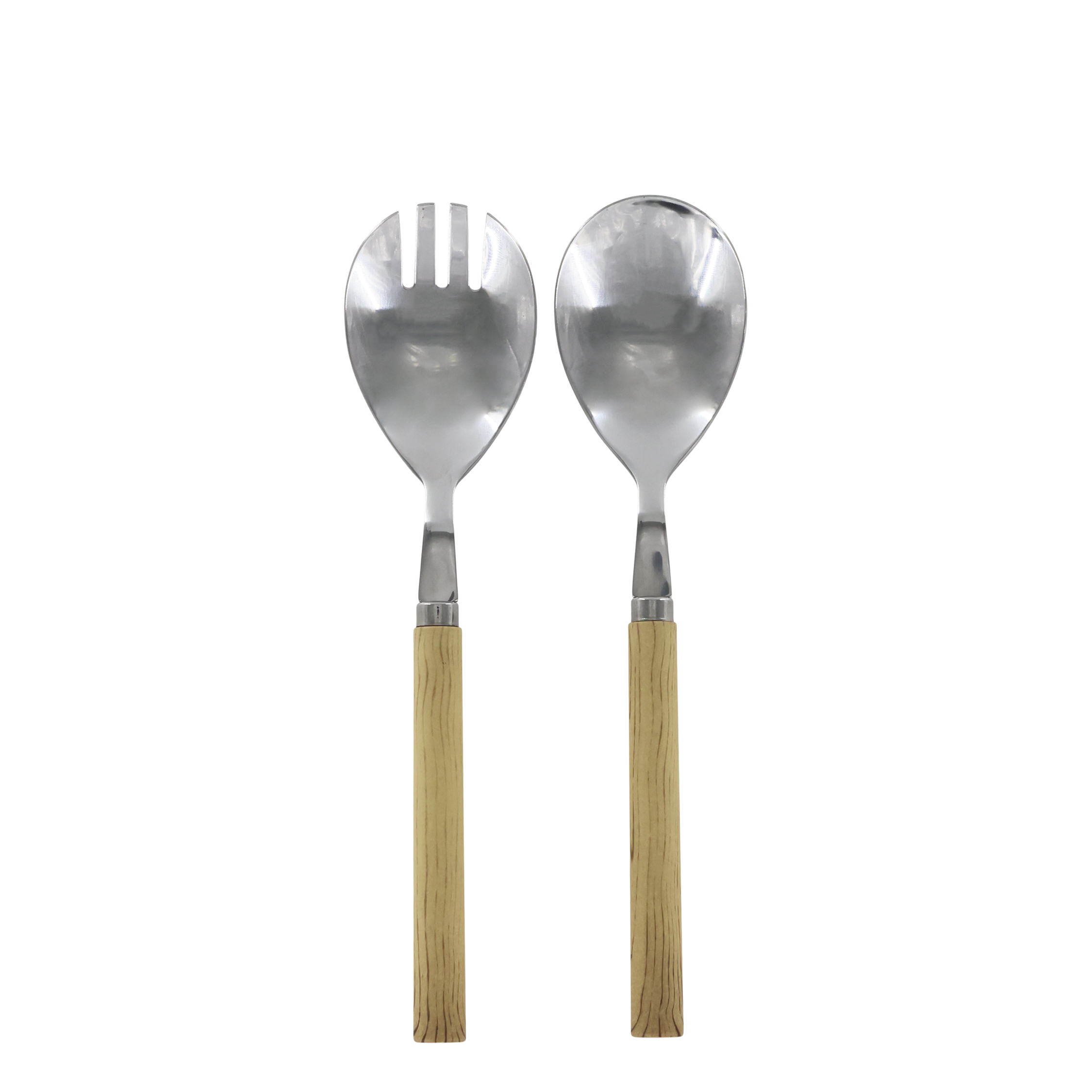 Linas Salad Servers set of 2 L21 cm nature