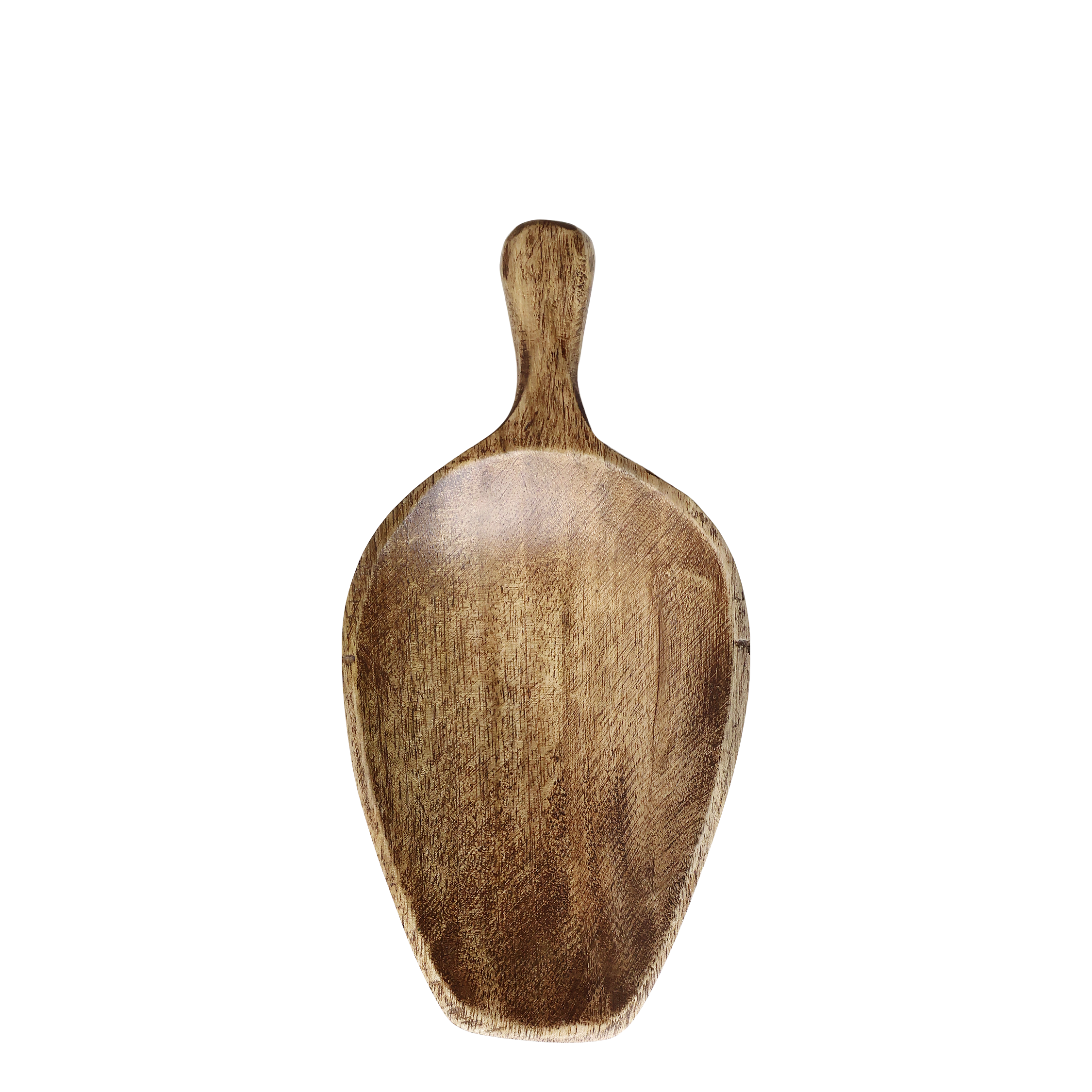 Servierplatte aus Mangoholz, 20 cm lang