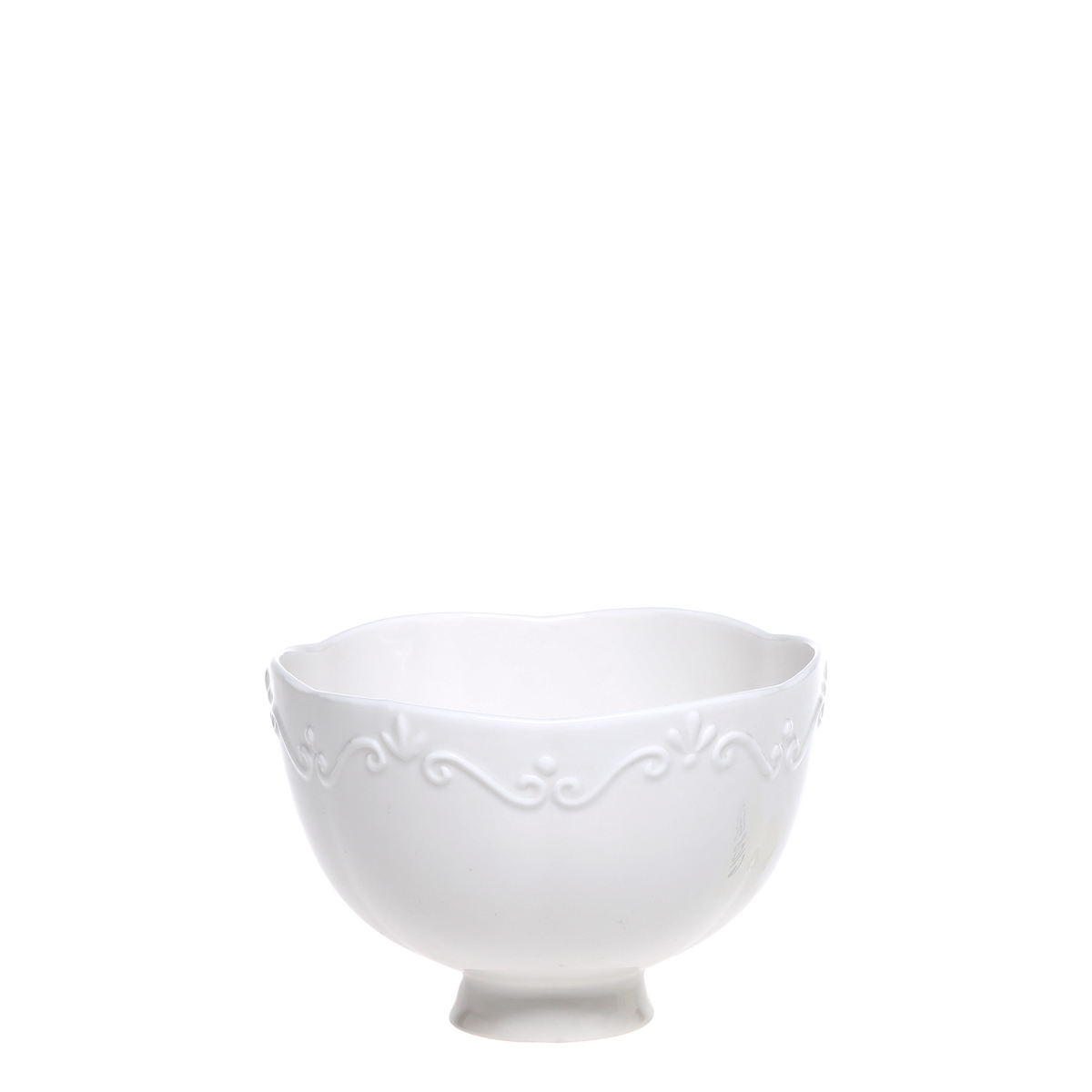 Provence Schüssel aus Porzellan, 10 cm hoch, 14 cm