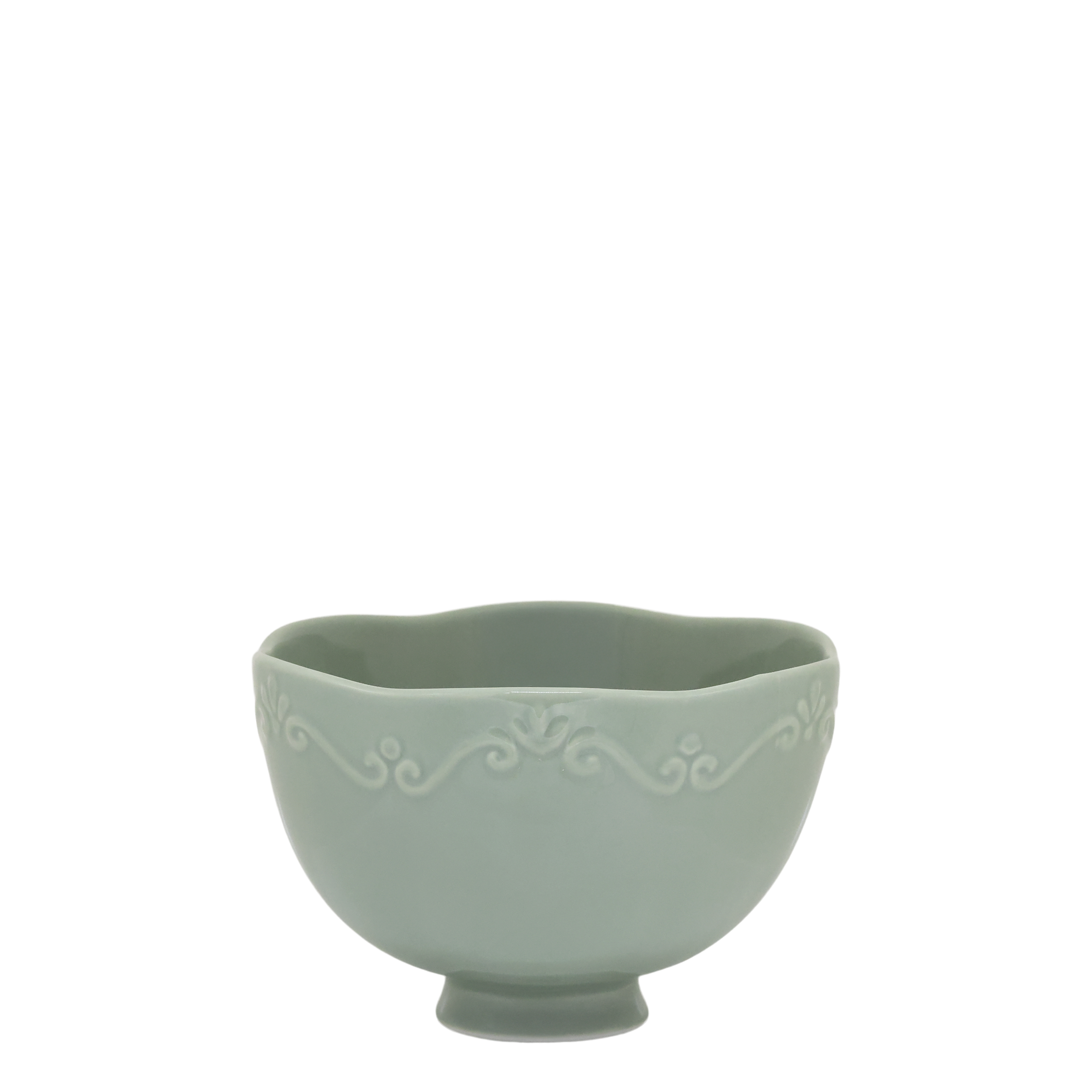 Provence Schüssel aus Porzellan, 650 ml, 14 cm Durchmesser