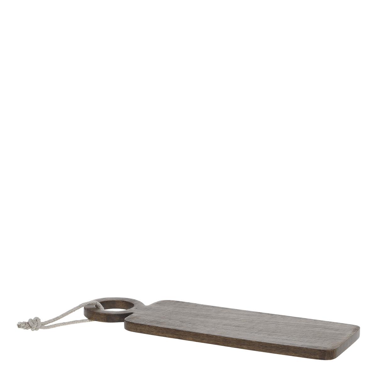 Tapasbrett aus Mangoholz, 15 cm lang, natur