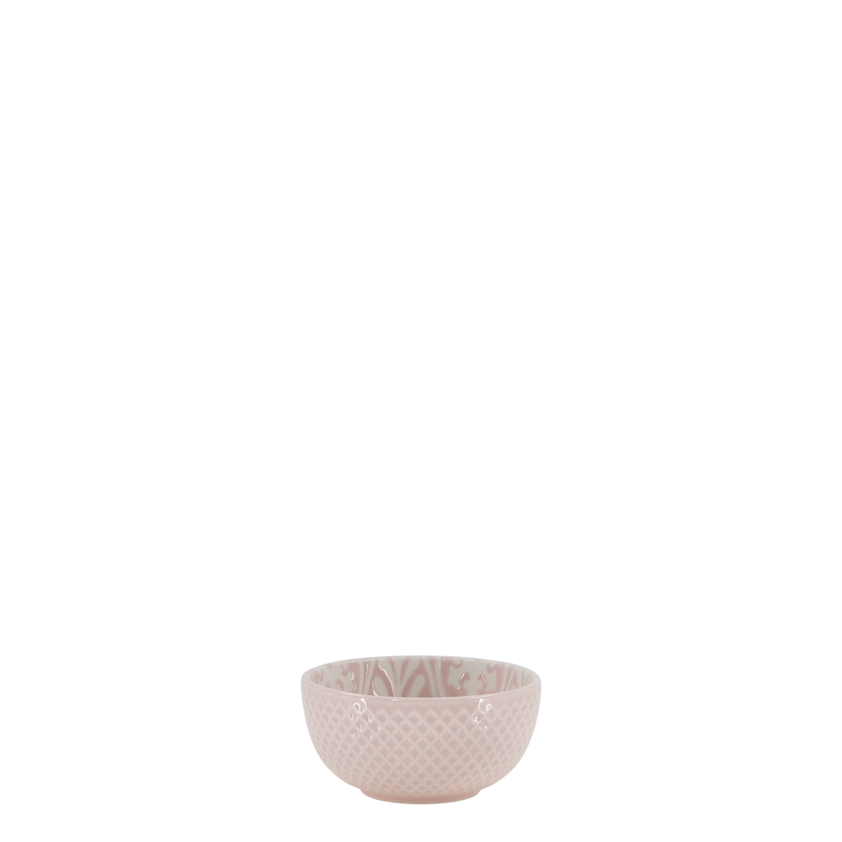 Arés Schüssel, Porzellan, 100 ml, rosa, 3,5 cm hoch