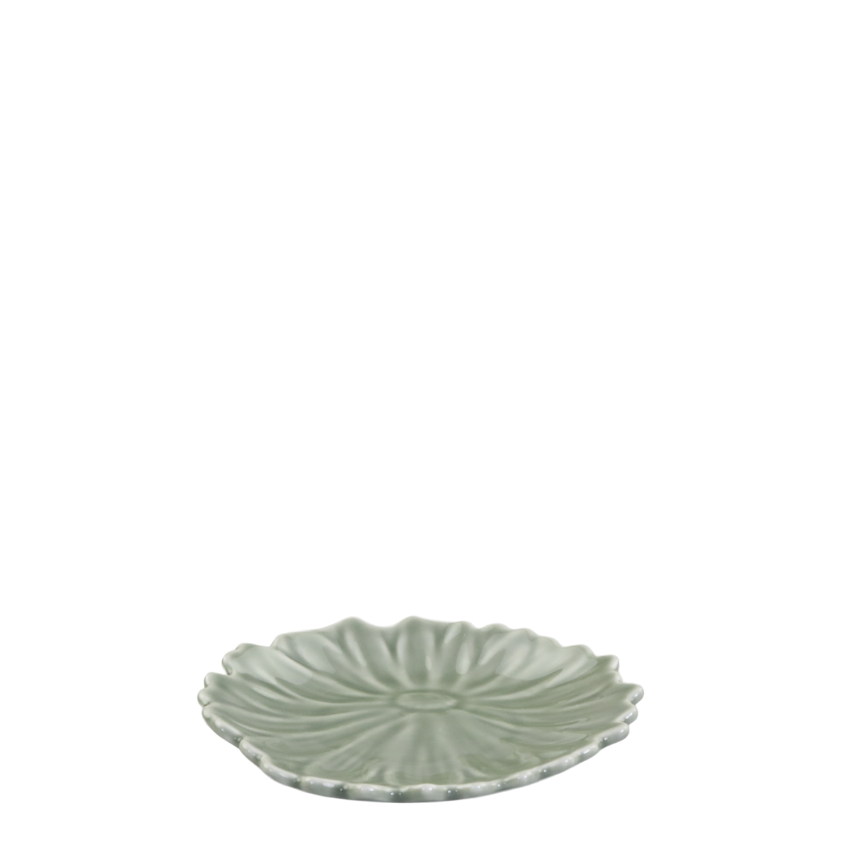 Deko Tablett Seerose aus Porzellan, 10 cm Durchmesser