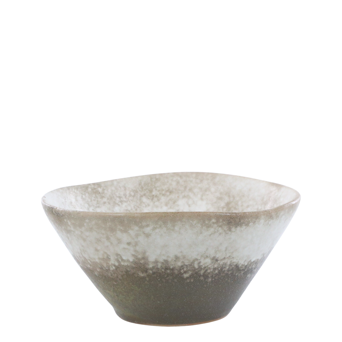 Valence Schüssel aus Porzellan, 19 cm, Walnuss