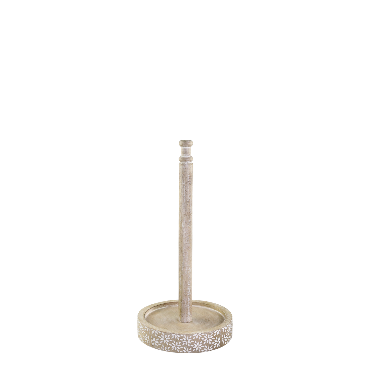 Küchenrollenhalter Tours aus Mangoholz, 36 cm hoch