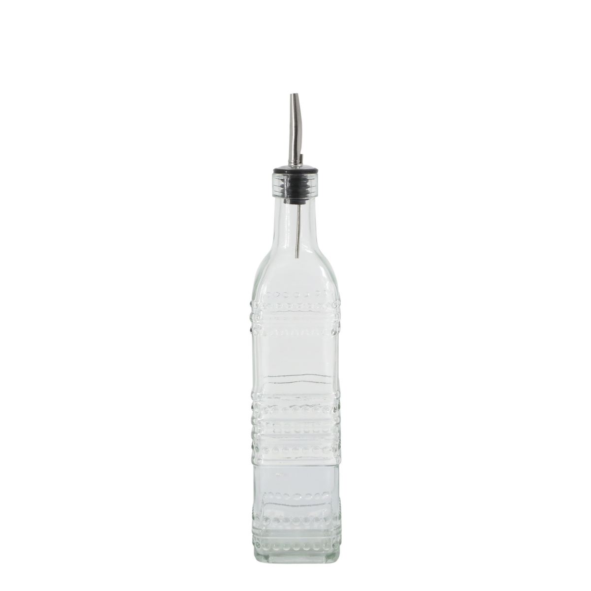 Flasche mit Weinausgießer, 480 ml, klar