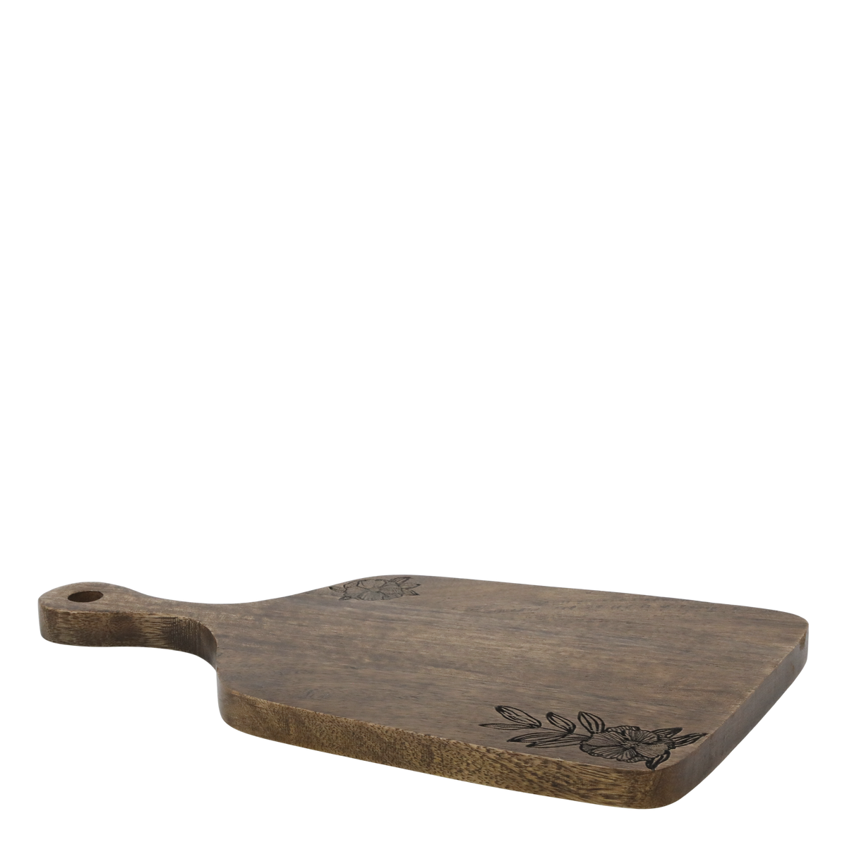 Tapasbrett aus Mangoholz, 30,5 cm hoch