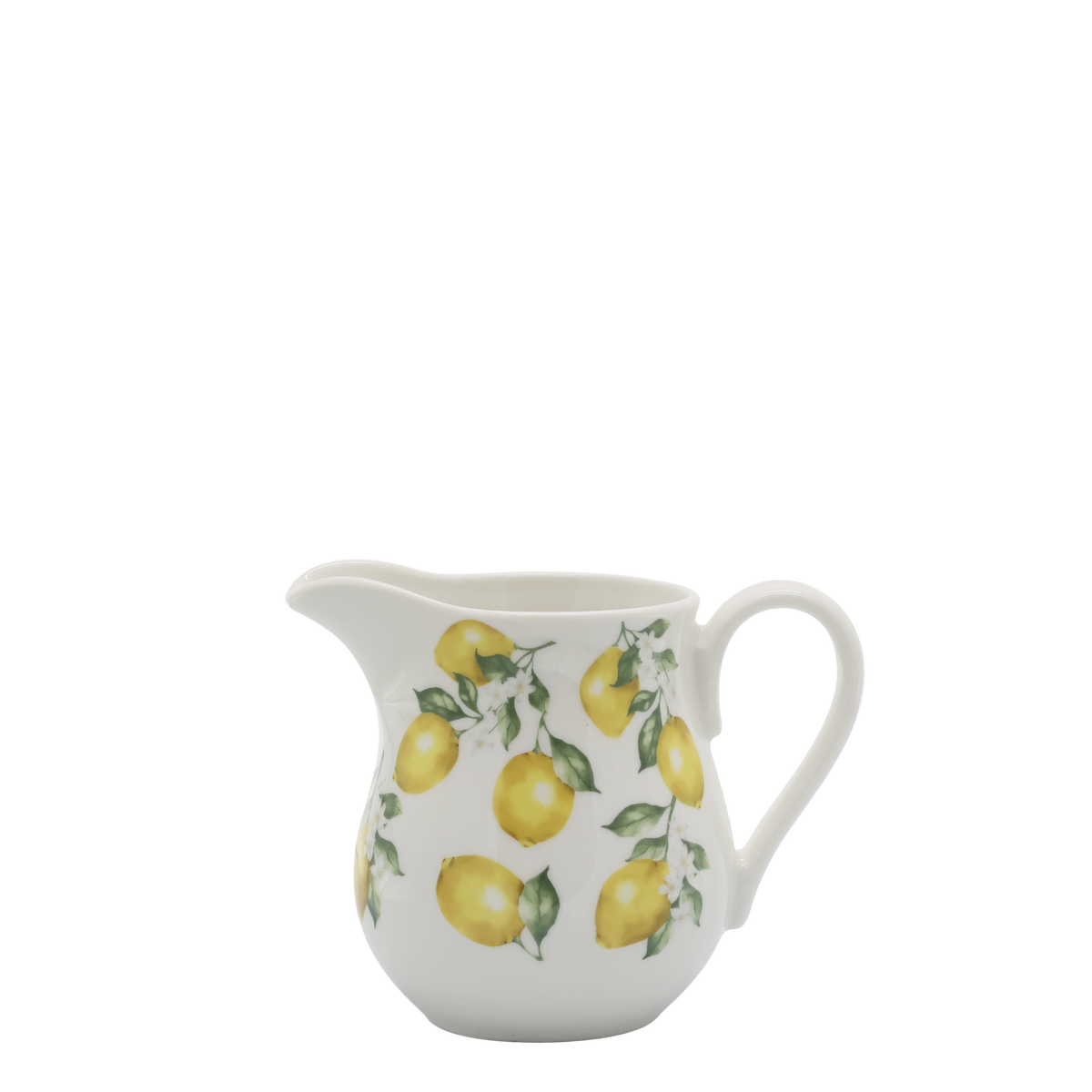 Kanne aus Porzellan, 10 cm hoch, 290 ml, creme