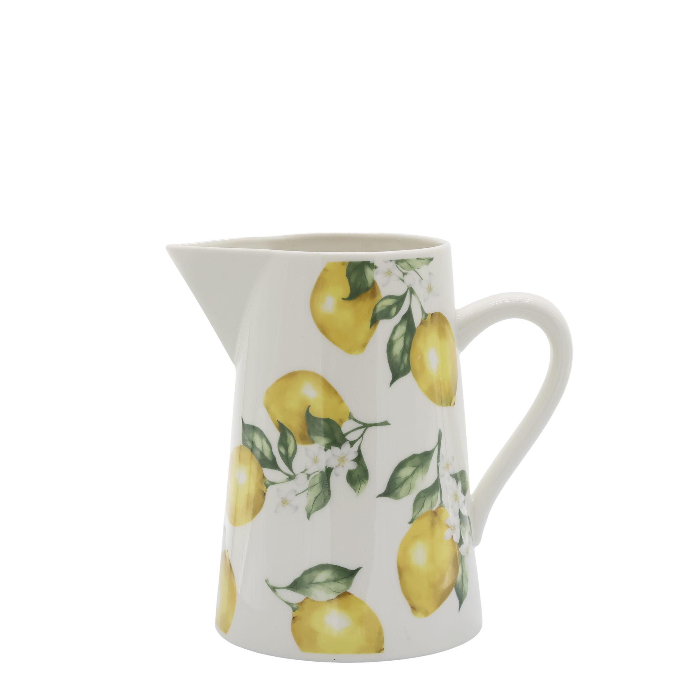 Maison Citron Kanne aus Porzellan, 1100 ml, creme