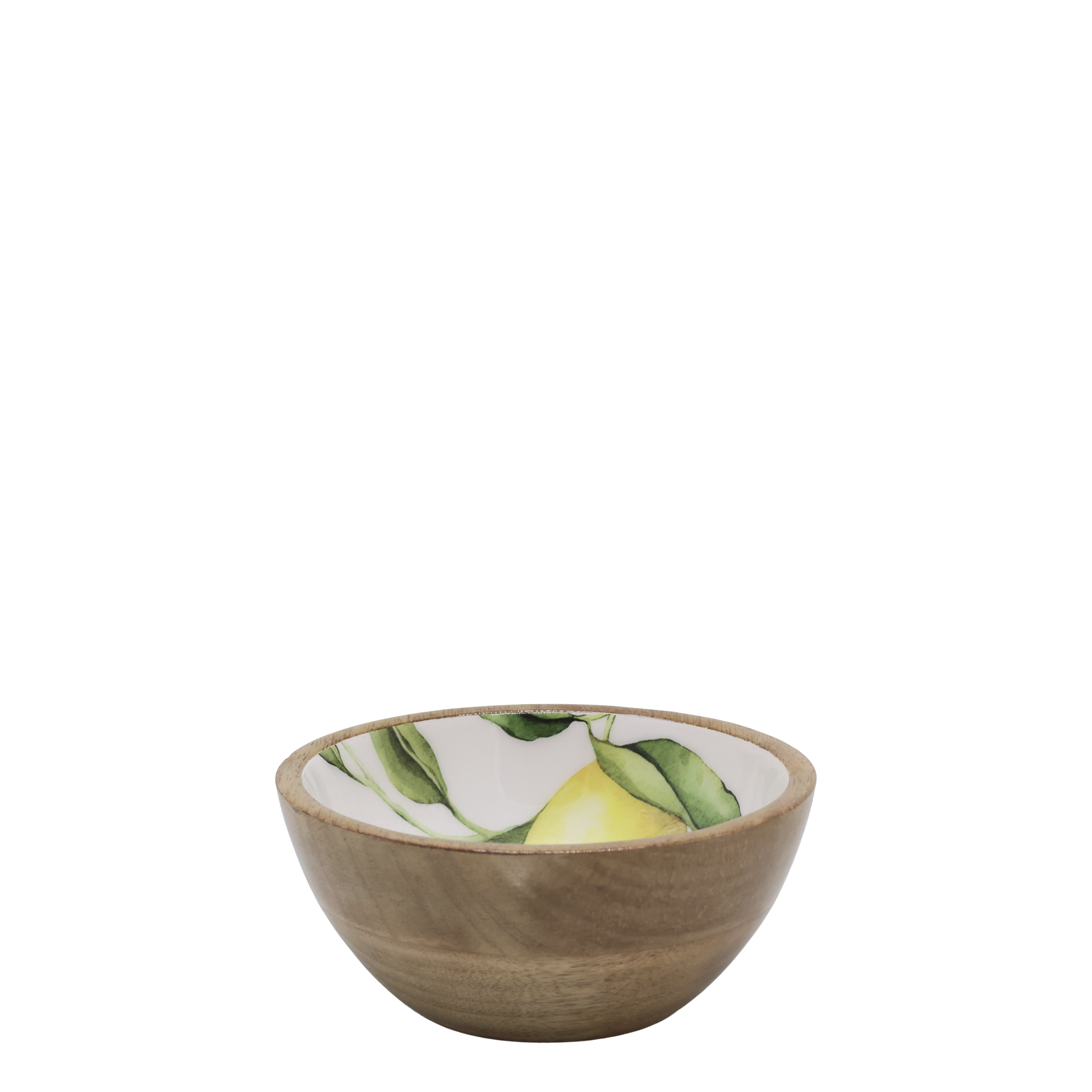 Tours Schüssel mit Zitronen, 15 cm, Mangoholz