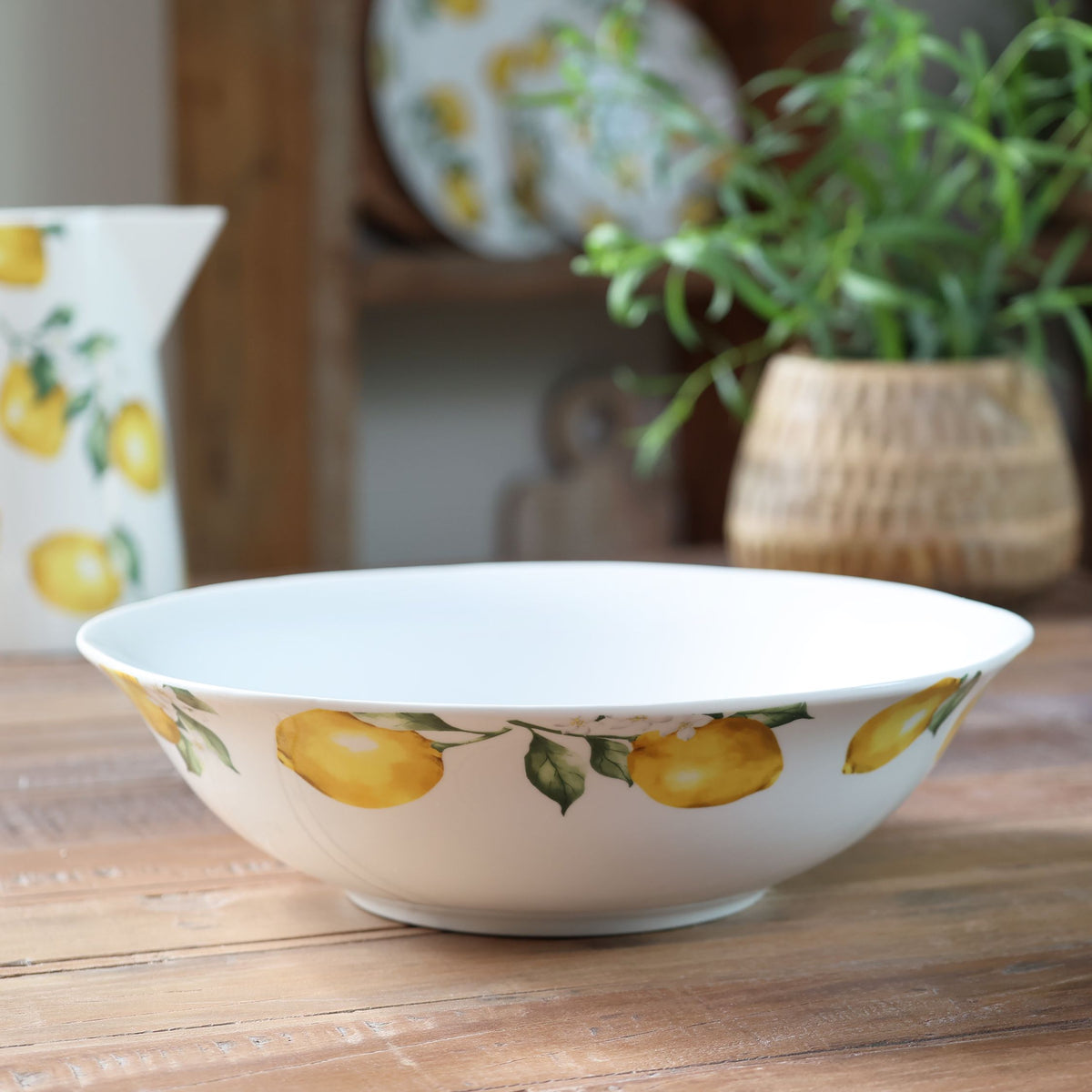 Maison Citron Schüssel, 24 cm, creme