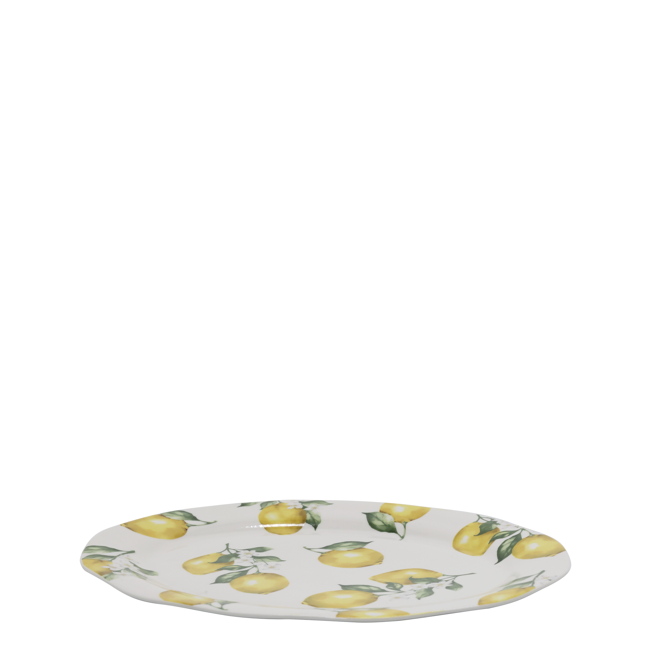 Tablett aus Porzellan, creme, 30 cm lang