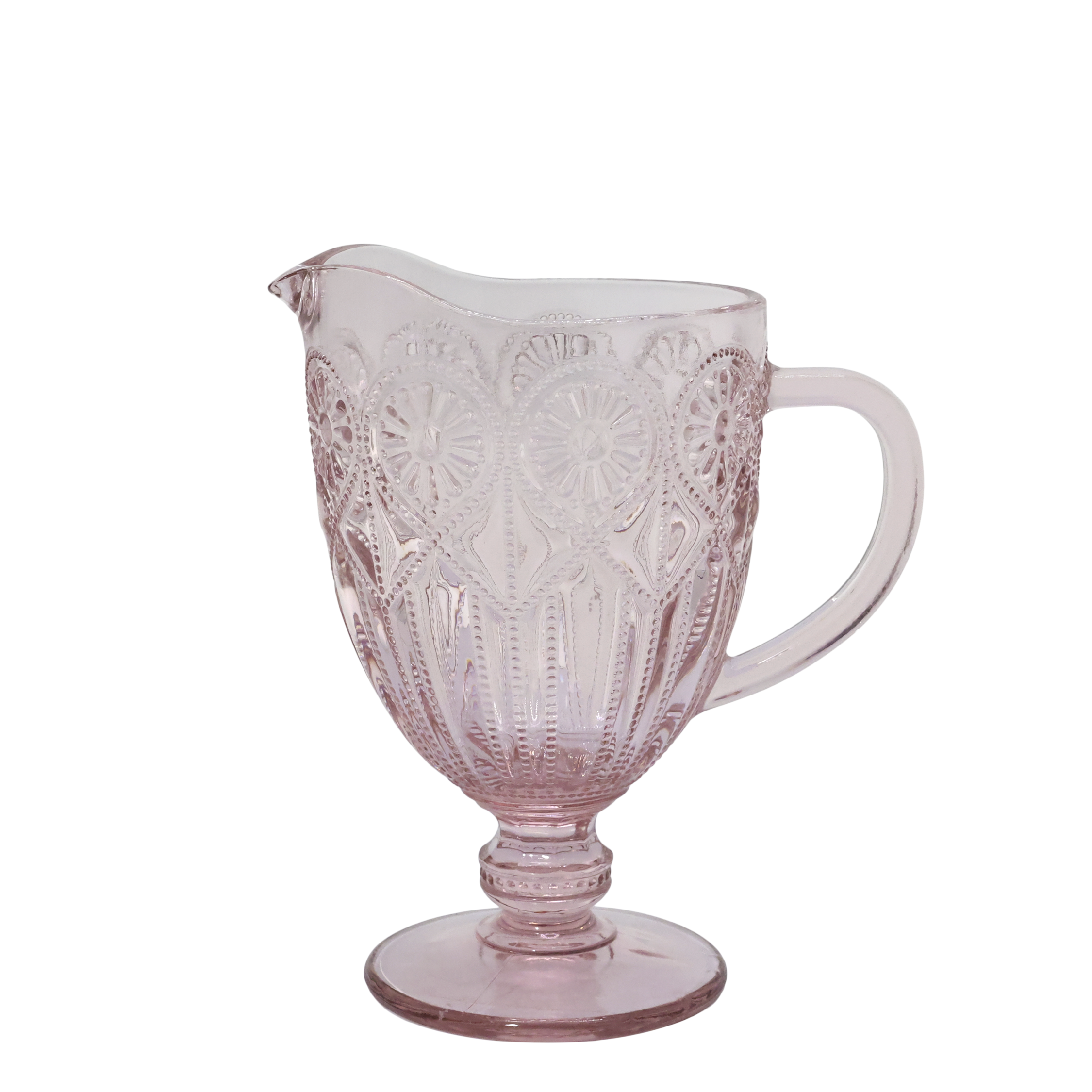Saint-Émilion Kanne mit Muster, 1000 ml, staubig rosa