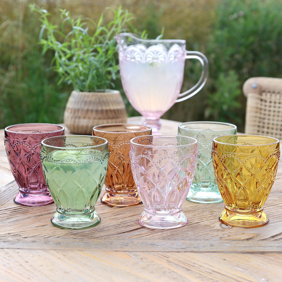 Saint-Émilion Windlicht aus Glas, 10,5 cm hoch, 200 ml