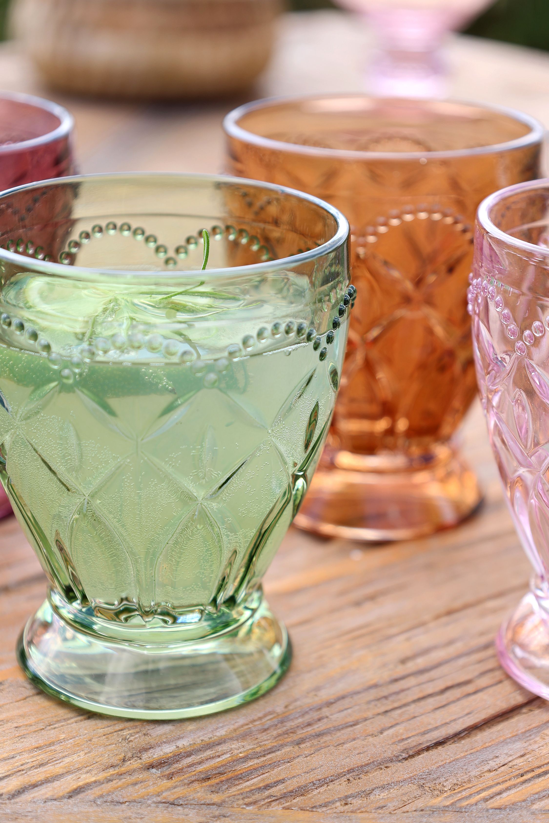 Saint-Émilion Windlicht aus Glas, 10,5 cm hoch, 200 ml
