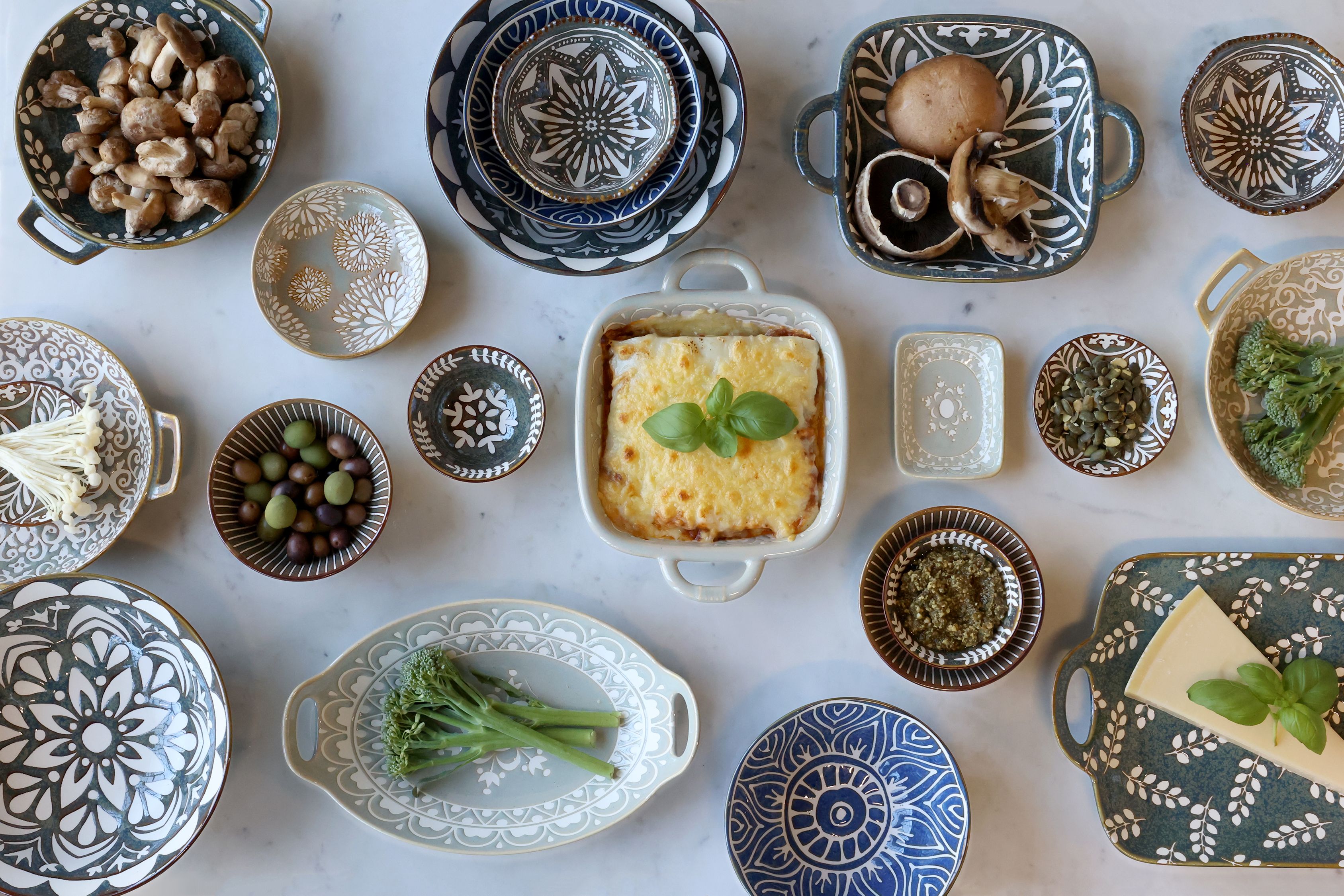 Arés Schüssel aus Porzellan, 9 cm Durchmesser, opal