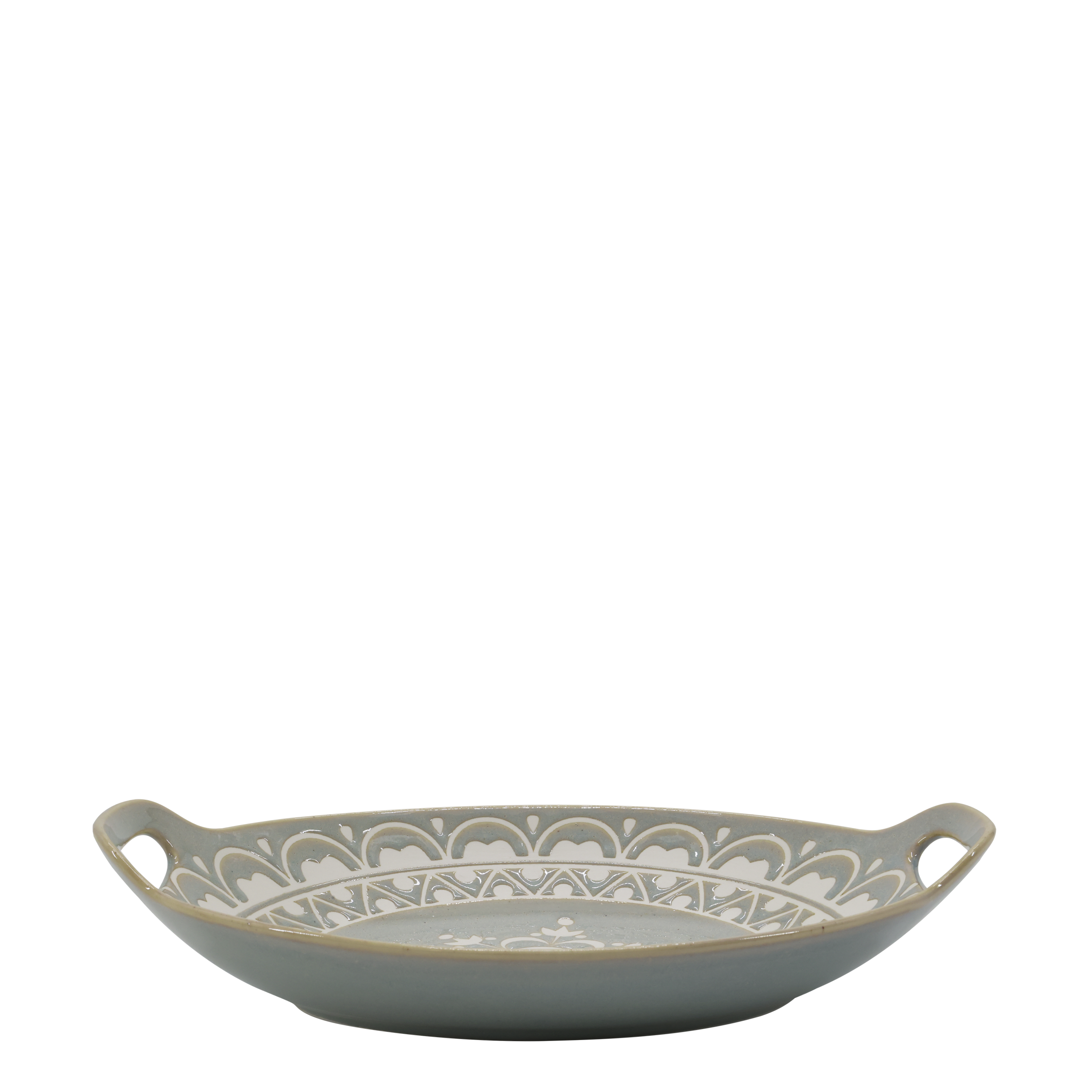 Arés Ramekin mit Henkel, franz. grau, 27,5 cm