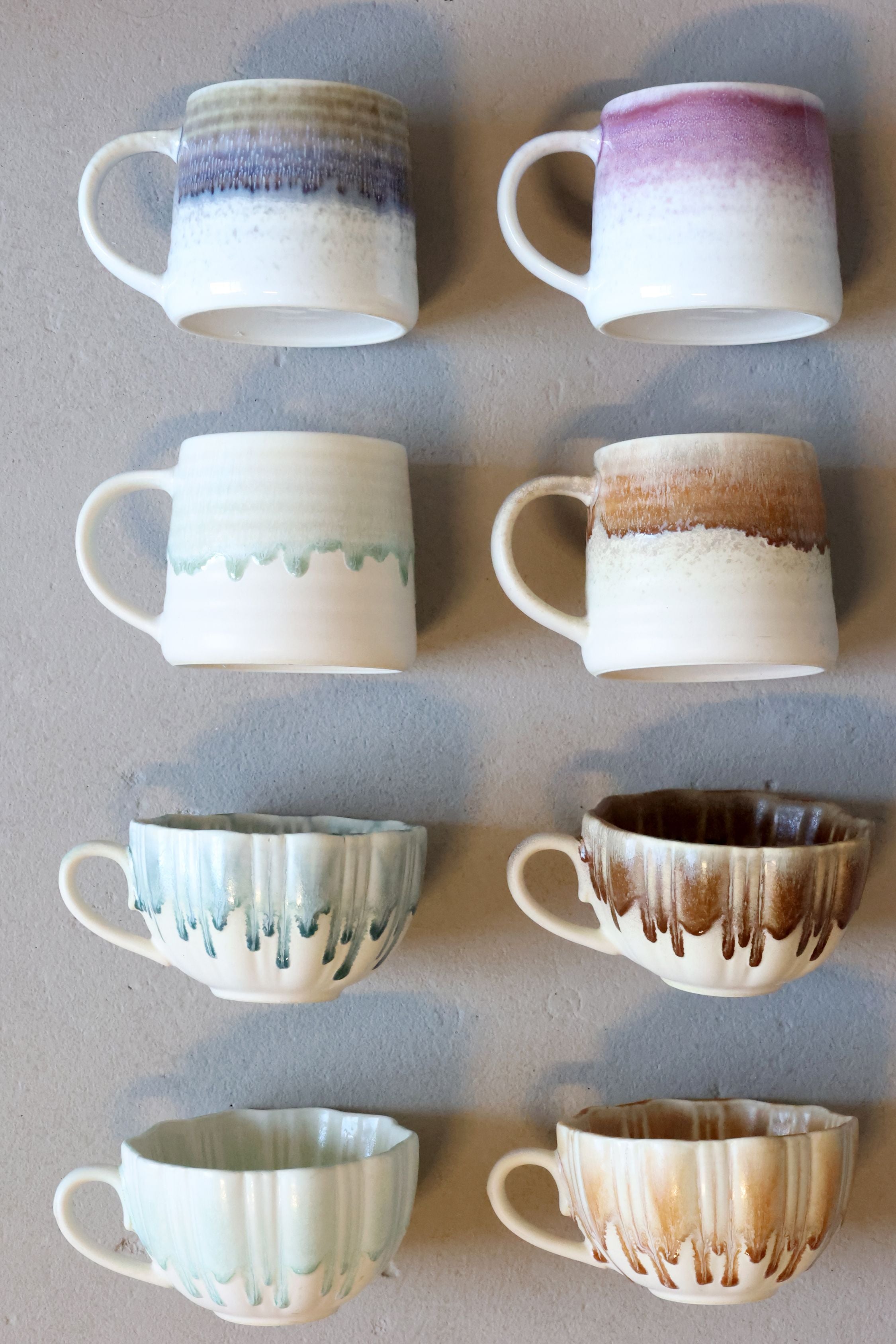 Tasse mit Griff aus New Bone China, 11 cm Durchmesser, weiß