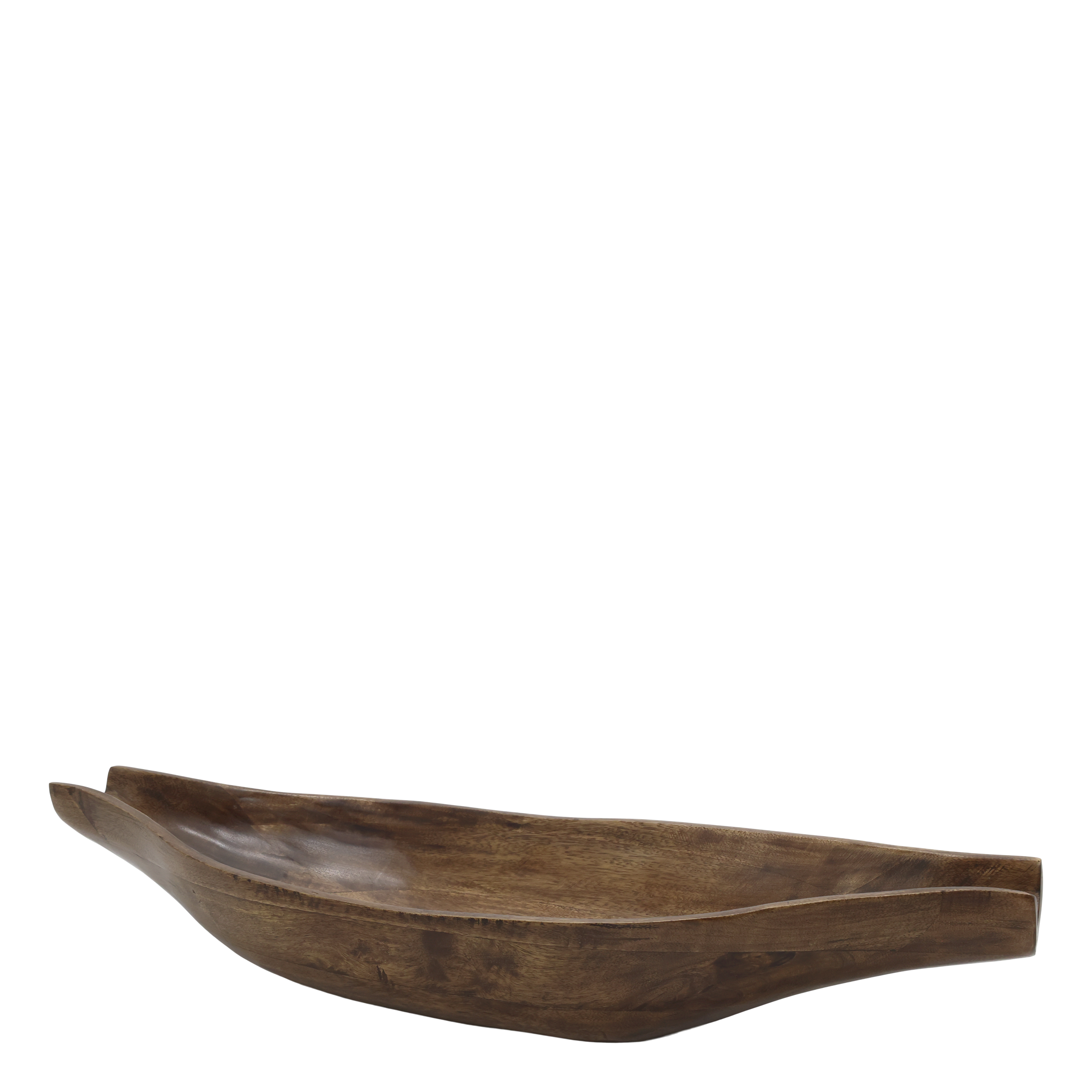 Tours Tablett aus Mangoholz, Walnuss, 60 cm lang