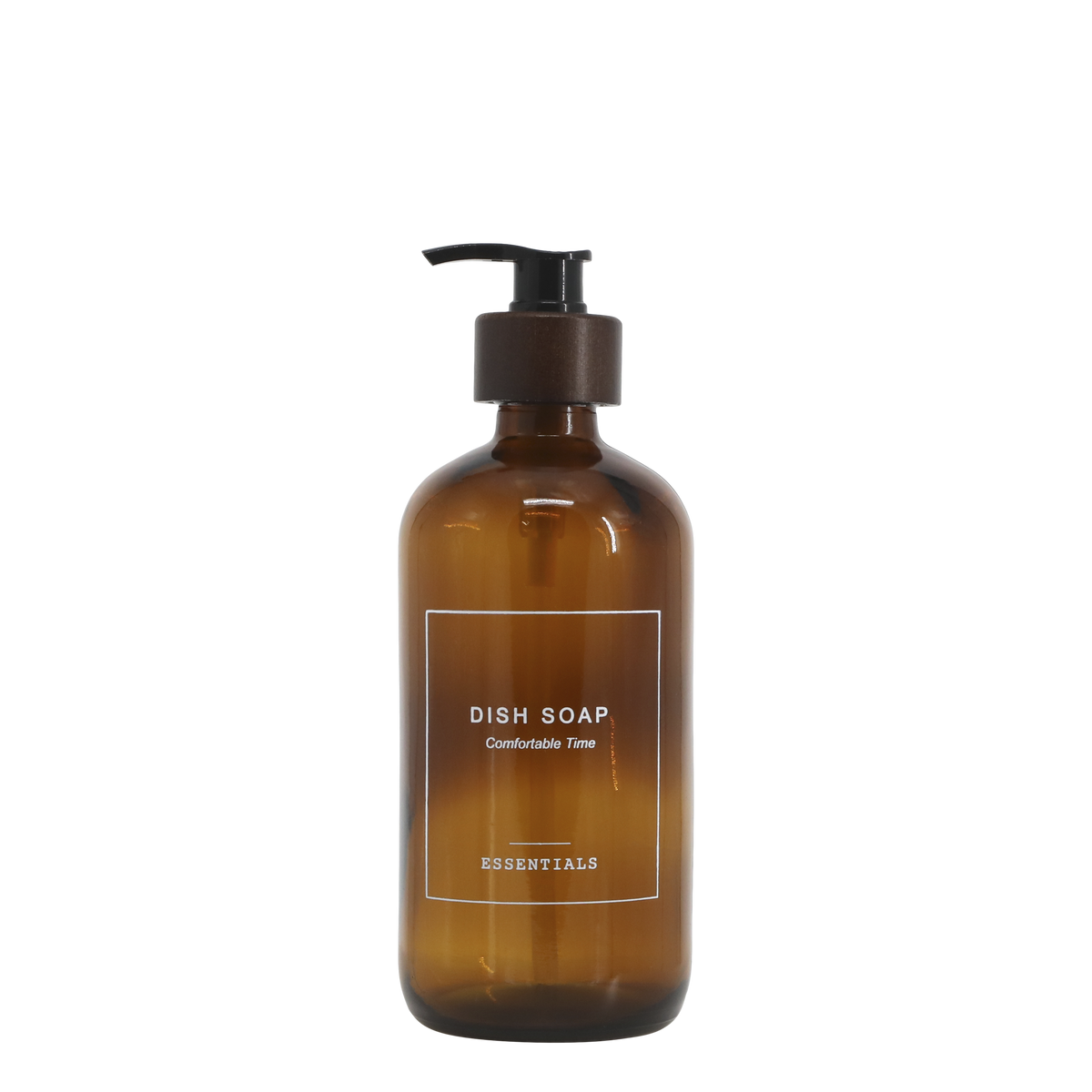 Spülmittelflasche mit Pumpe 500 ml, Mokka