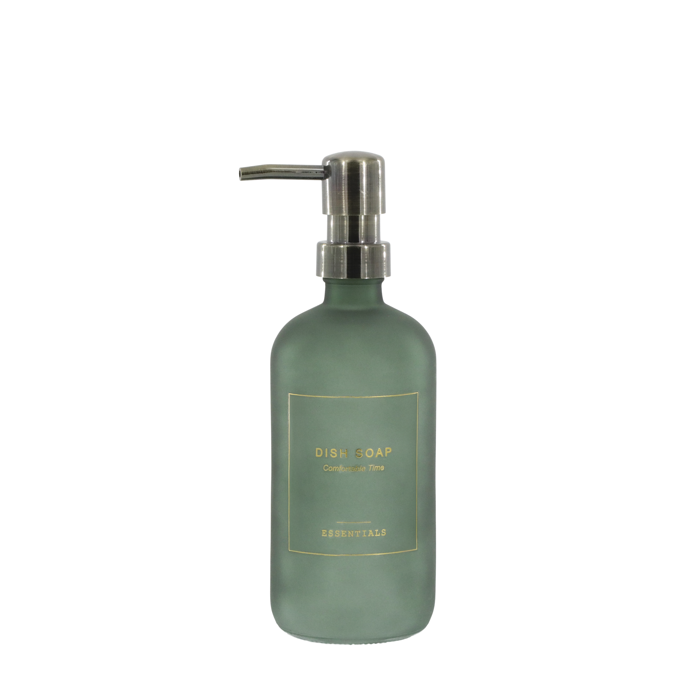 Spülmittelflasche mit Pumpe, 500 ml, Moos