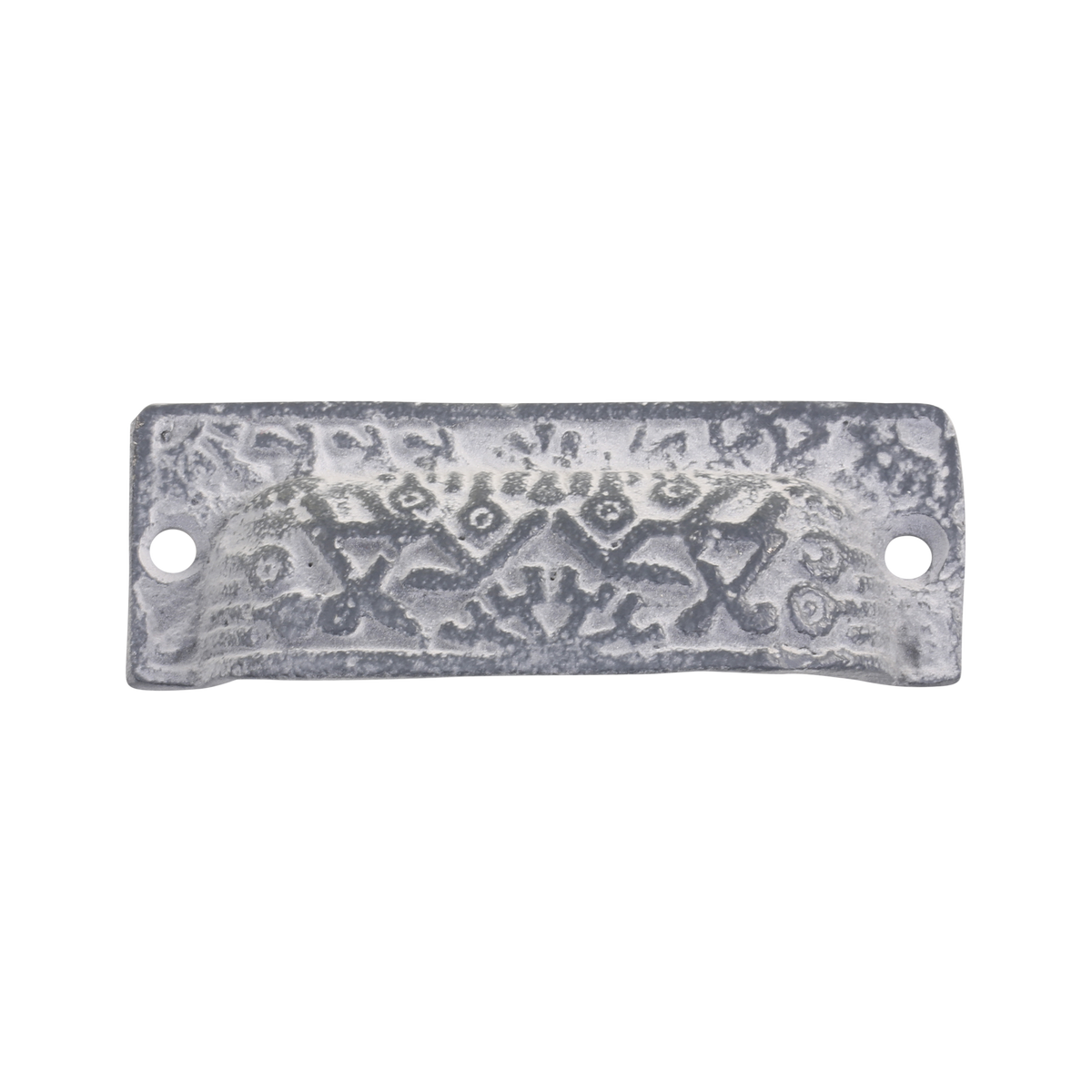 Griff für Küchenschränke, Eisen, antique grau, 9,5 cm lang