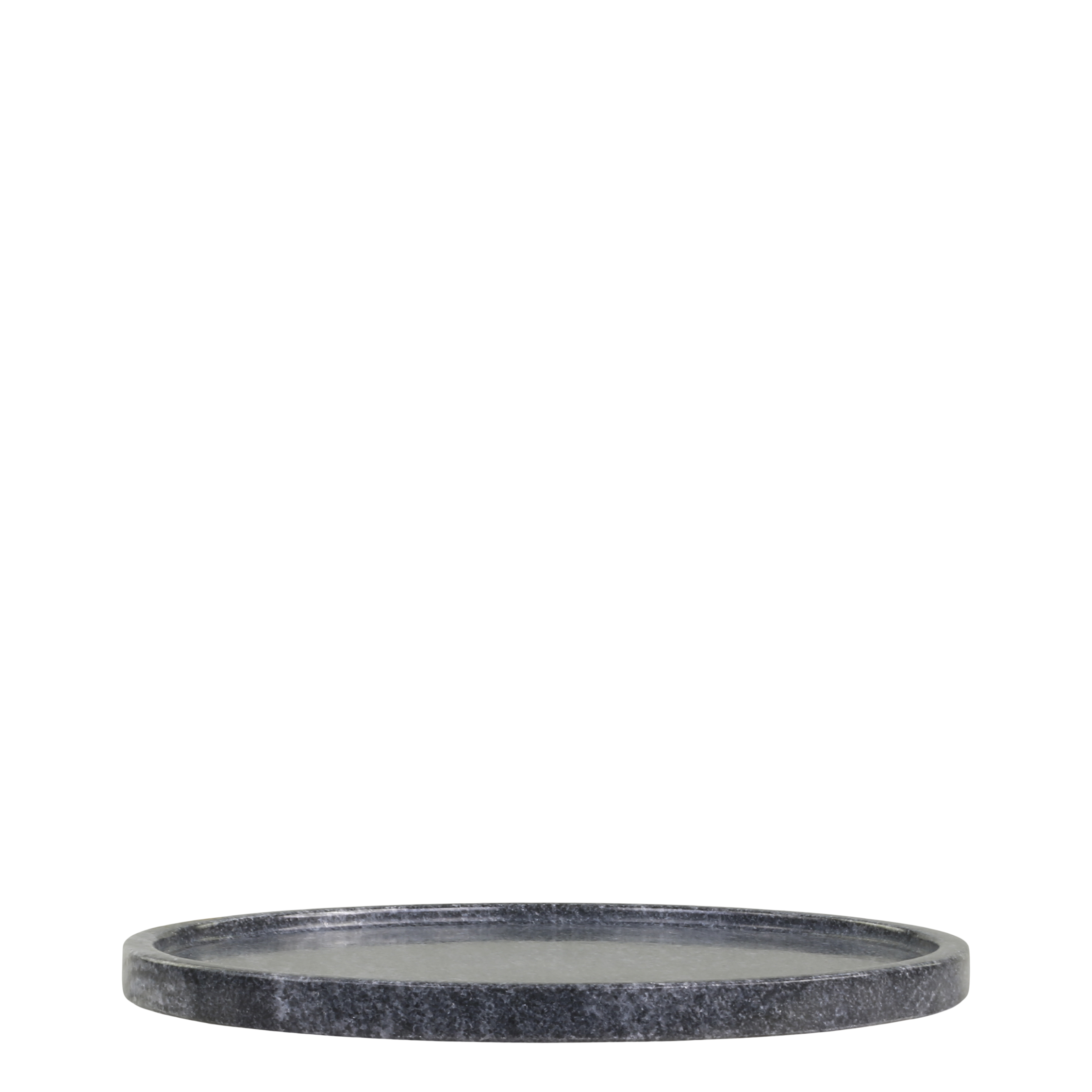 Marmortablett Morlaix – Kohle, 20 cm Durchmesser