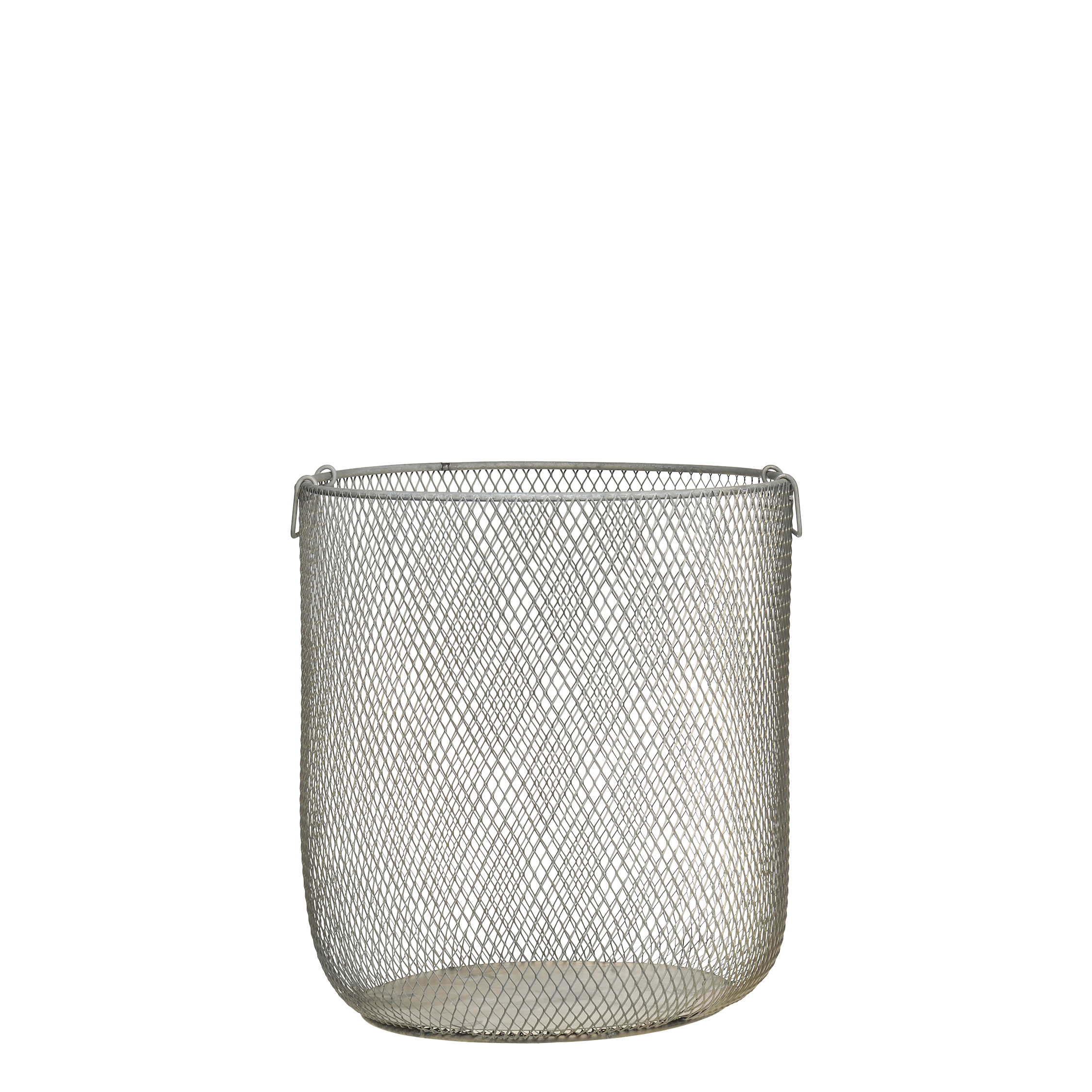 Aufbewahrungskorb Fil de fer 45 cm Eisen Antique Zink