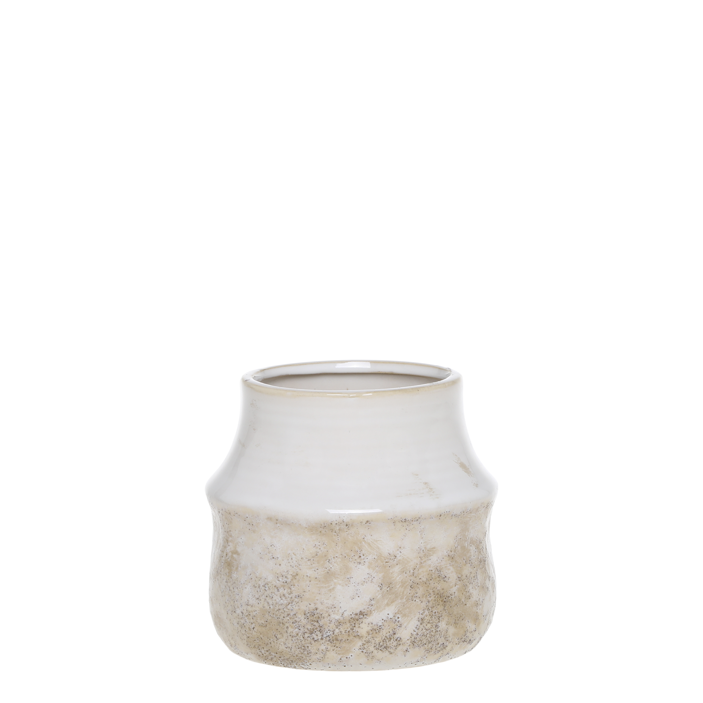 Rennes Planter H11/D12 cm latte