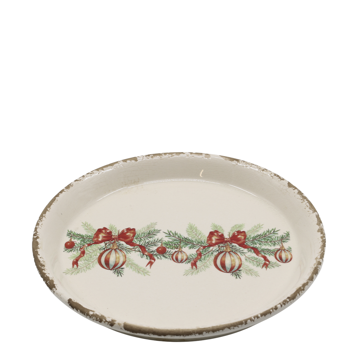 Übertöpfe groß aus Steingut, 23,5 cm Durchmesser, creme