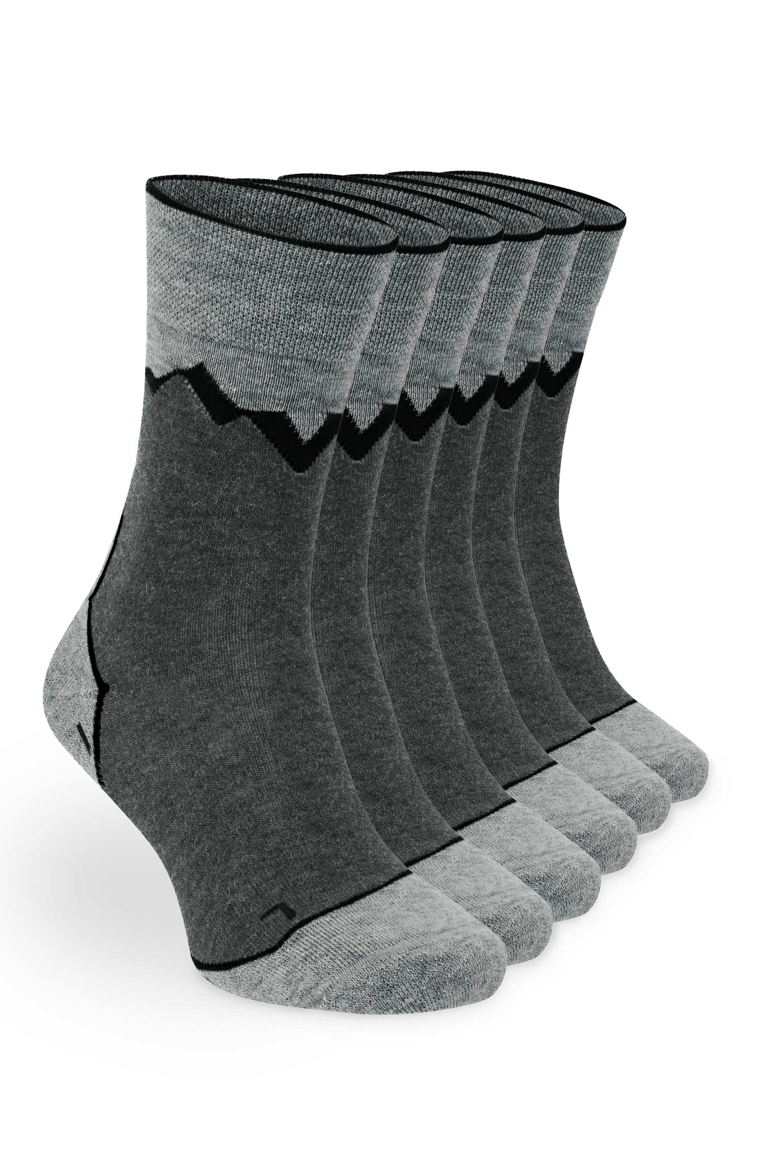 6er-Pack Premium Alpaka WANDERSOCKEN