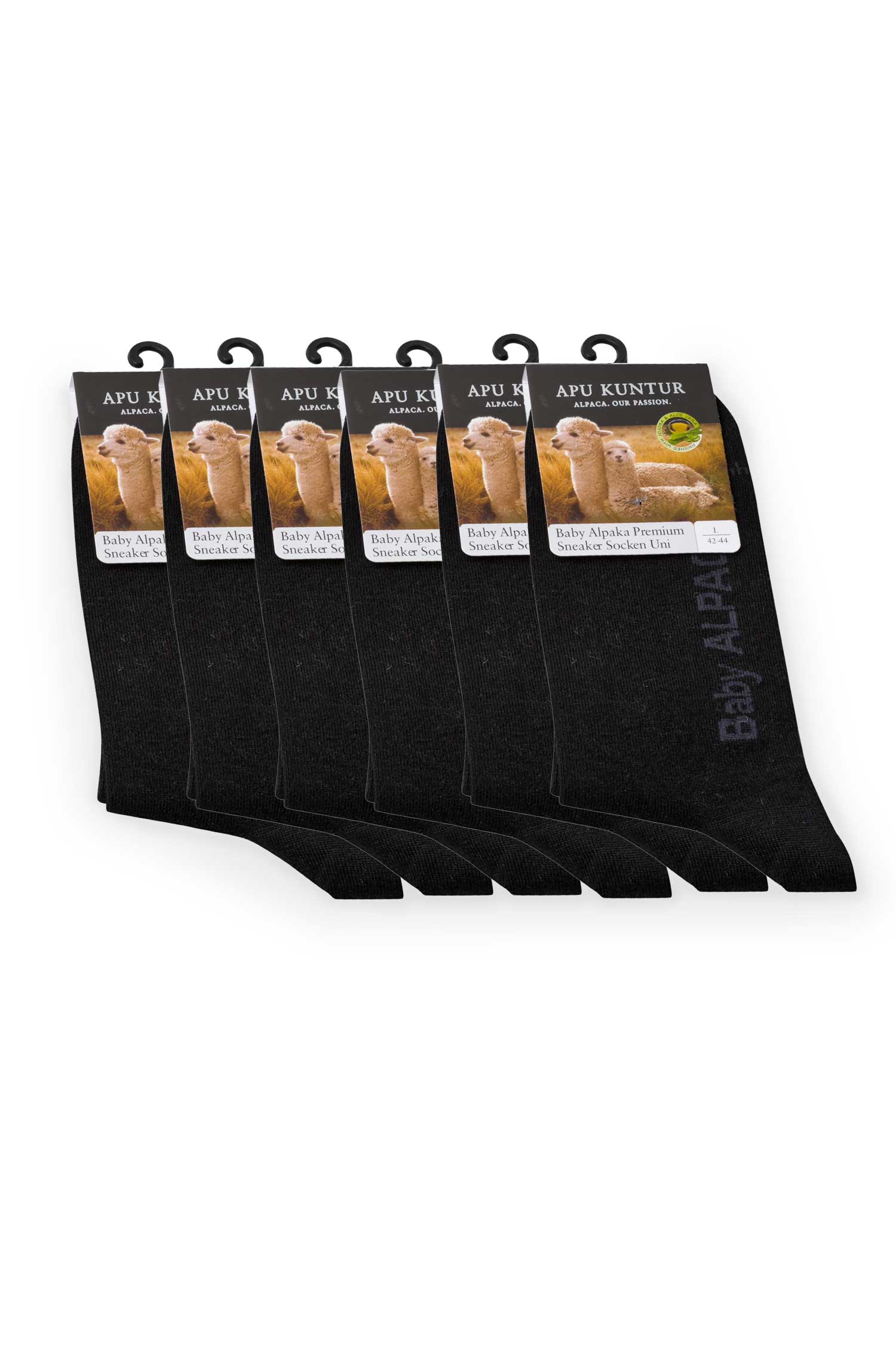 6er-Pack Premium SNEAKER SOCKE UNI in Naturfaser Qualität