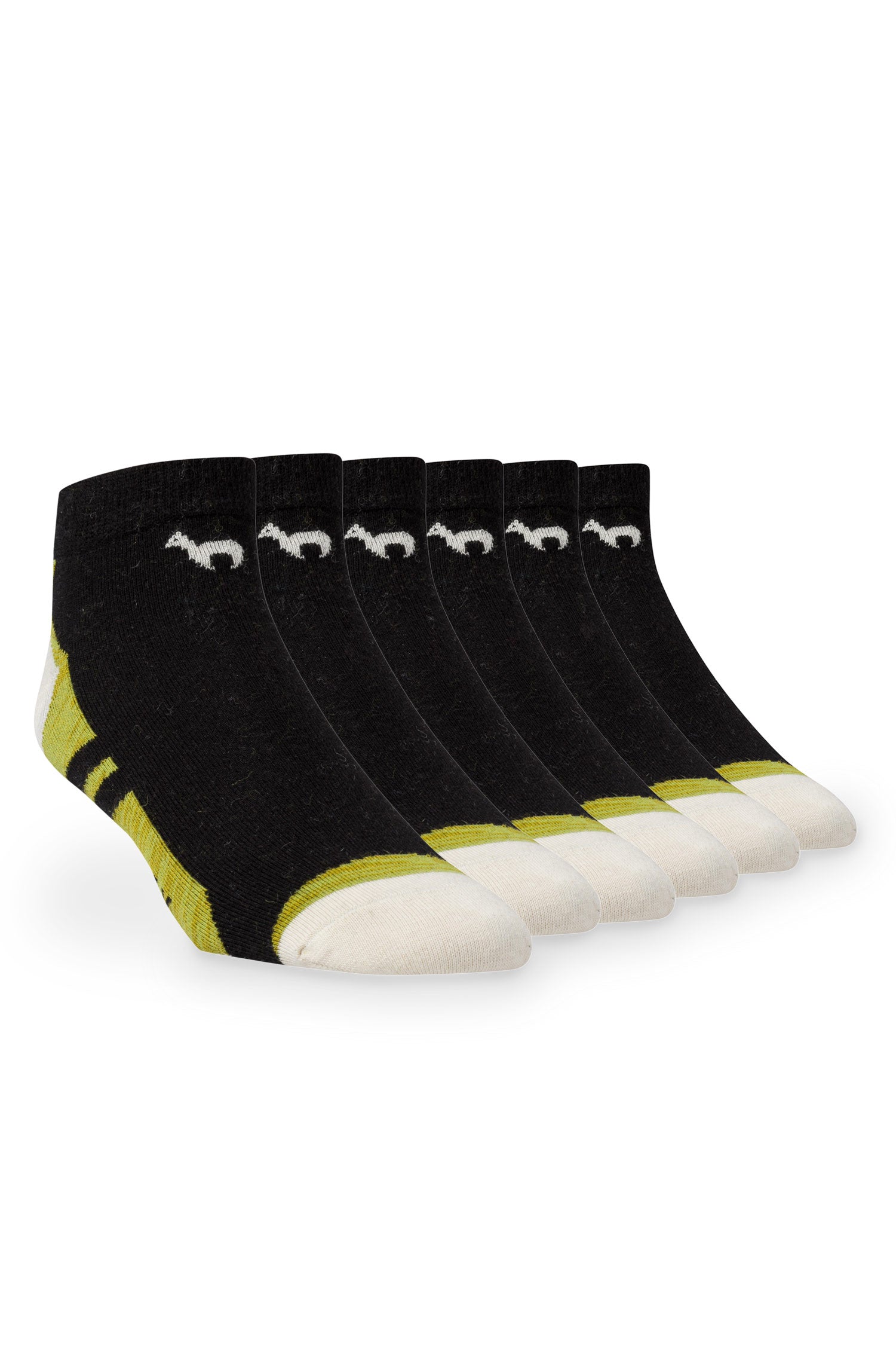 6er-Pack Premium SPORT SNEAKER SOCKE  in Naturfaser Qualität