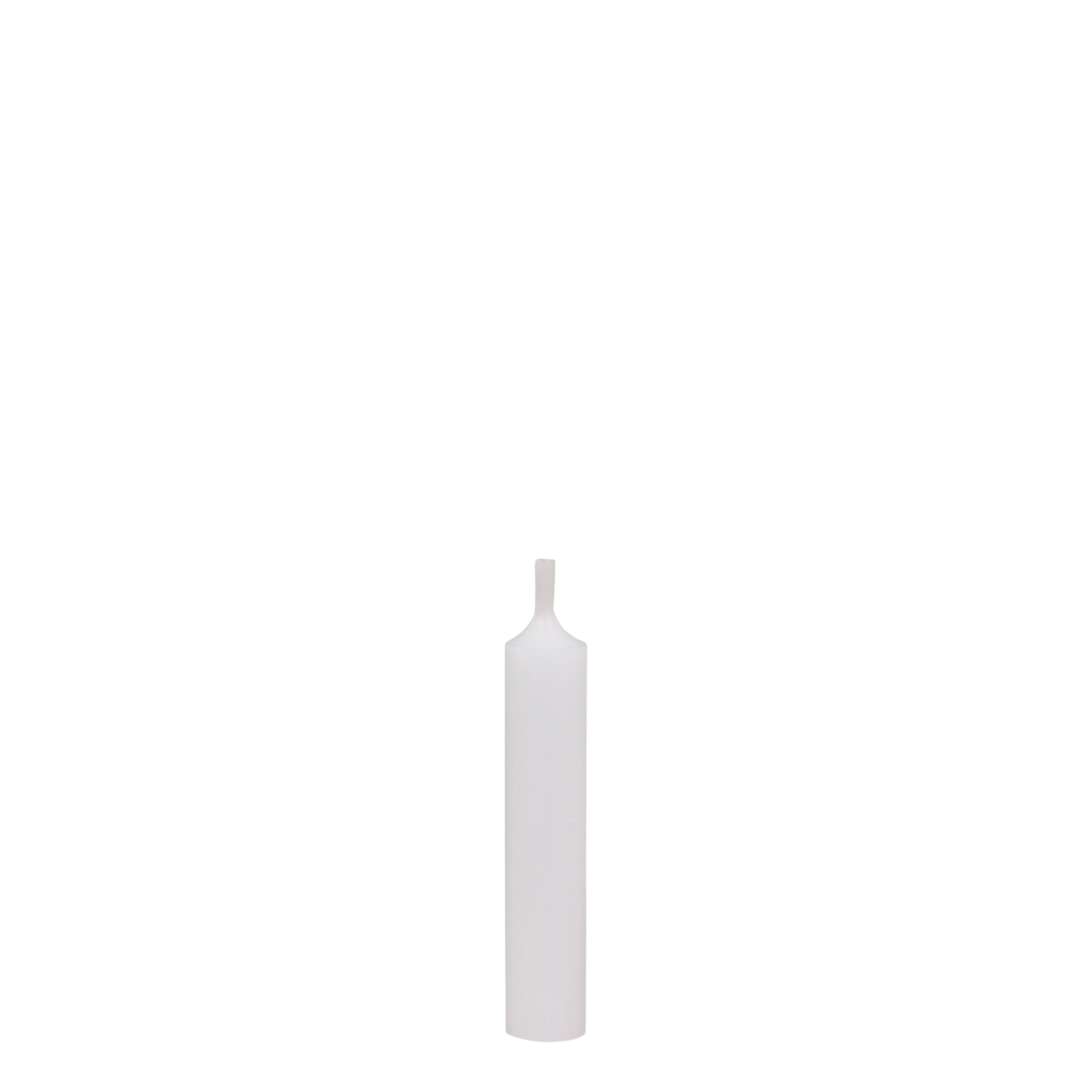Mini Stabkerzen weiß, 11 cm hoch, 2 cm Durchmesser