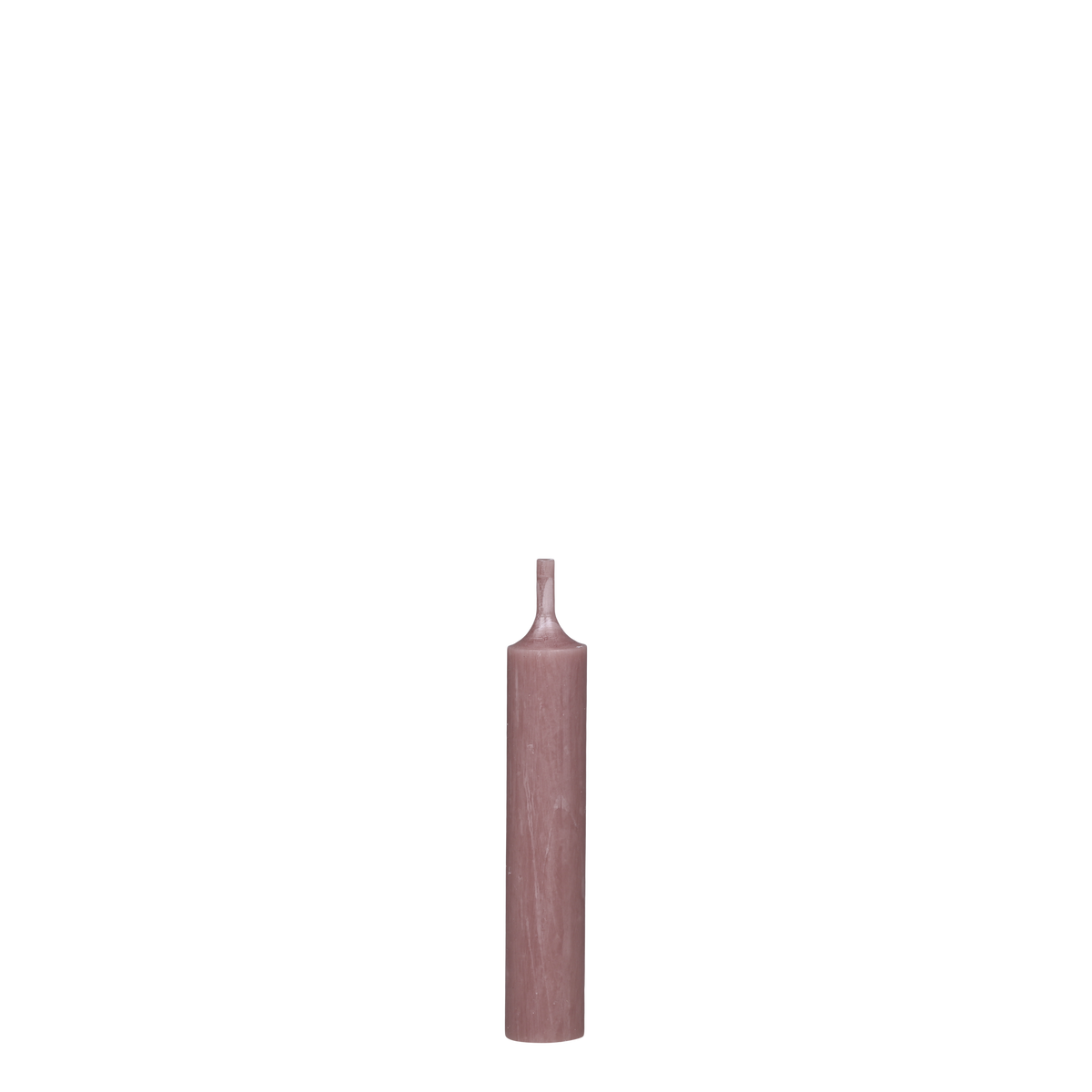 Mini Stabkerzen taupe, 11 cm hoch, 4er Set
