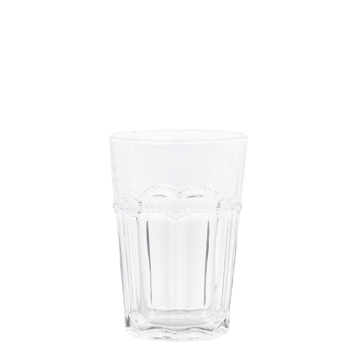 Trinkglas Weihnachtskugel mit Perlenkante, 40 cl