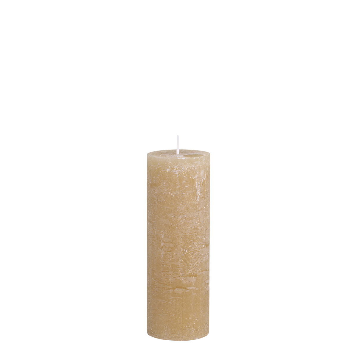 Stumpenkerze Macon Honig 20 cm hoch